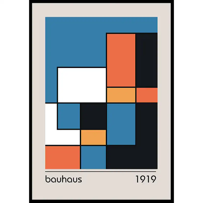 Poster Gallerix Bauhaus Art No21