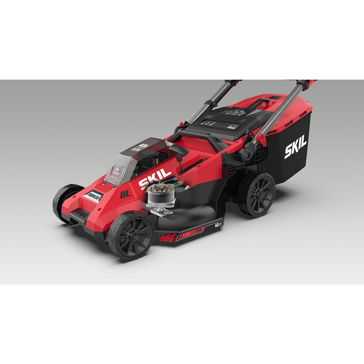 Gräsklippare SKIL 0140 CAA Kolborstfri Batteridriven