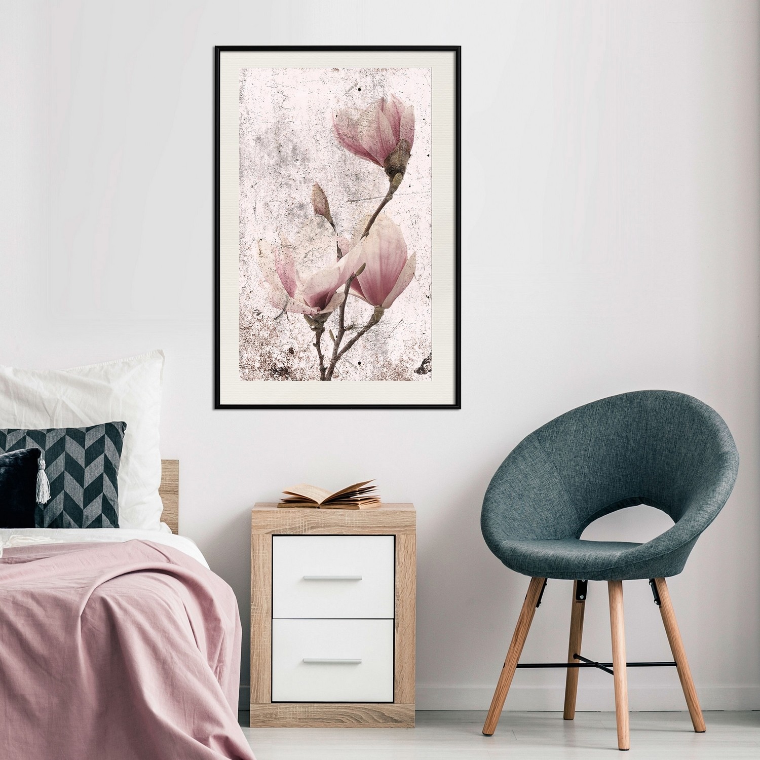 Poster Artgeist Affisch Mature Magnolia