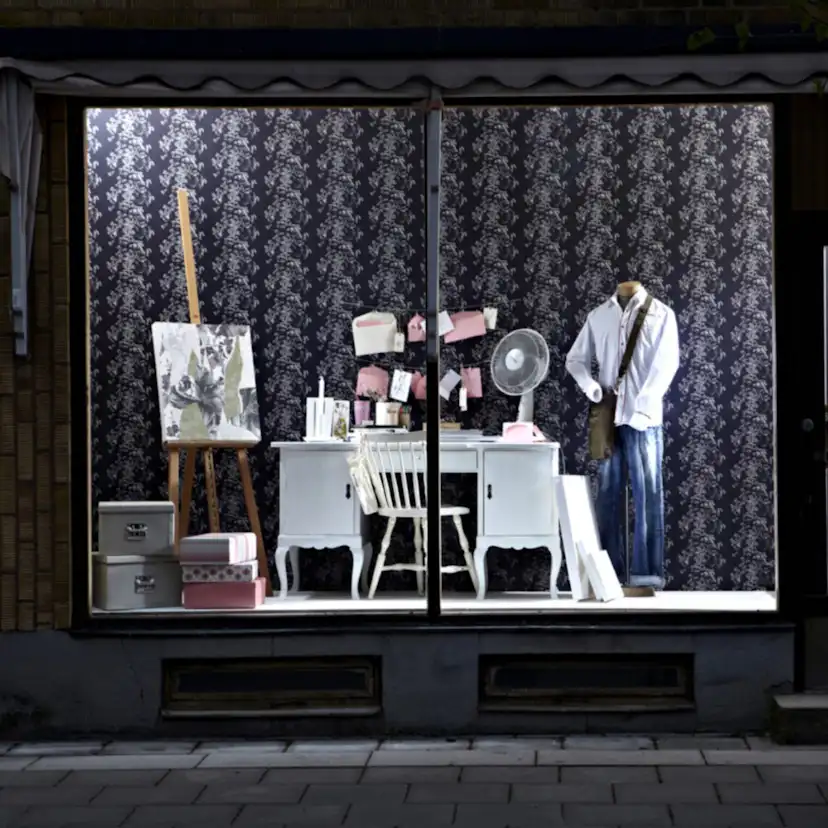 Tapet Decor Maison Bohemian Rhapsody Meadow FLower Blå