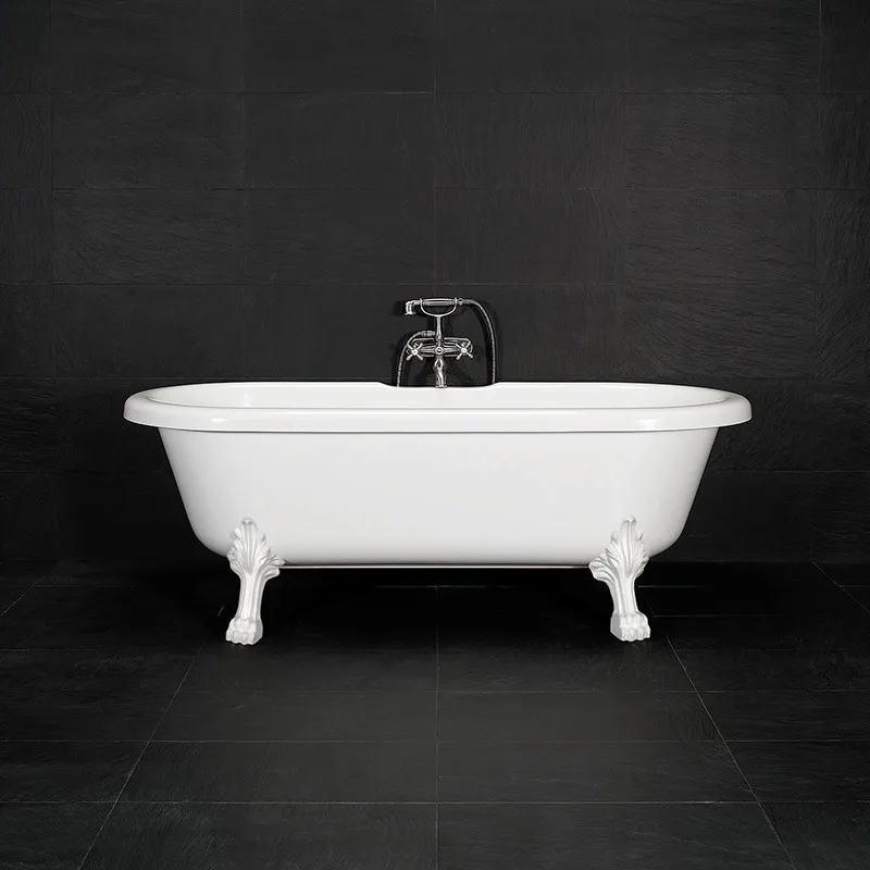 ELISABETH VITT VITA TASSAR LxBxH 1750x800x600 mm, Lejontassar i vitt