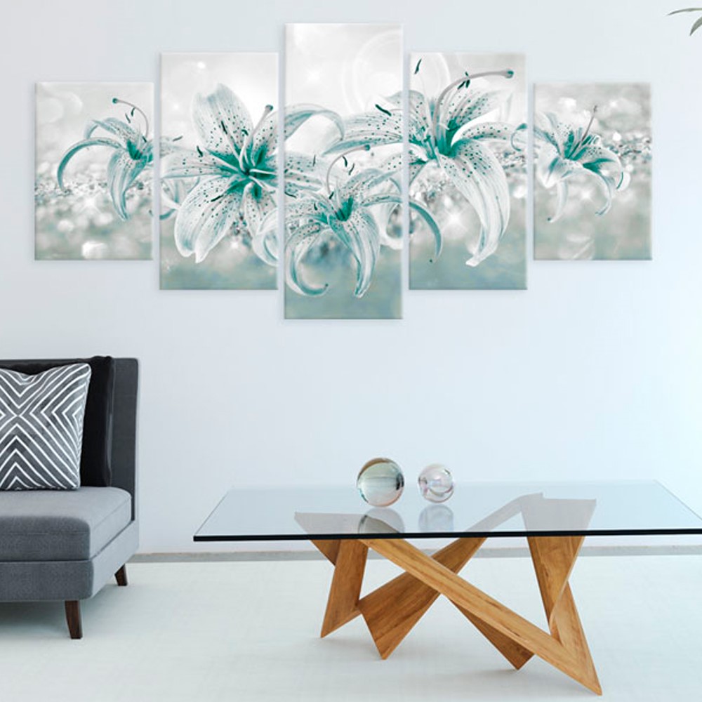 Tavla Arkiio Sapphire Lilies