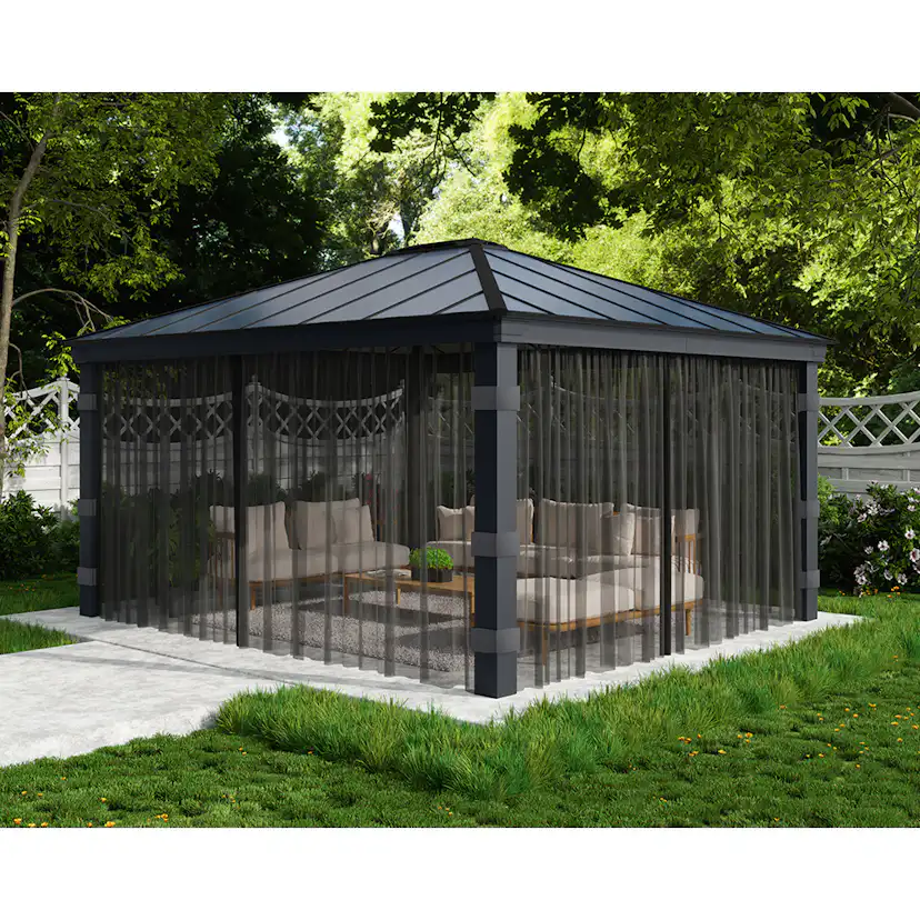 Myggnät Canopia by Palram 4-Pack Till Dallas Paviljong 4,2X4,8 m