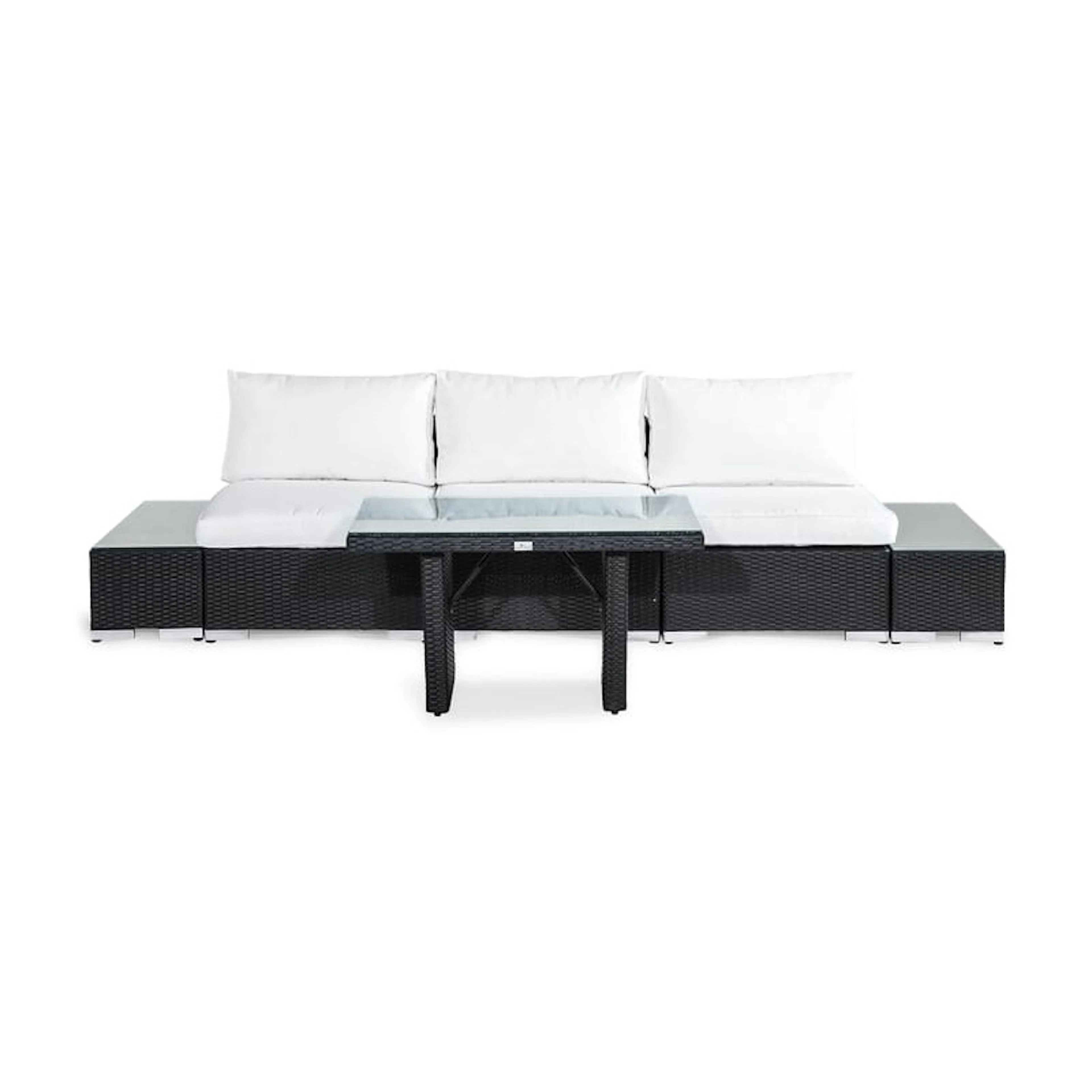 Loungegrupp Comfort Garden Bahamas 3-sits med Avslut och Bord