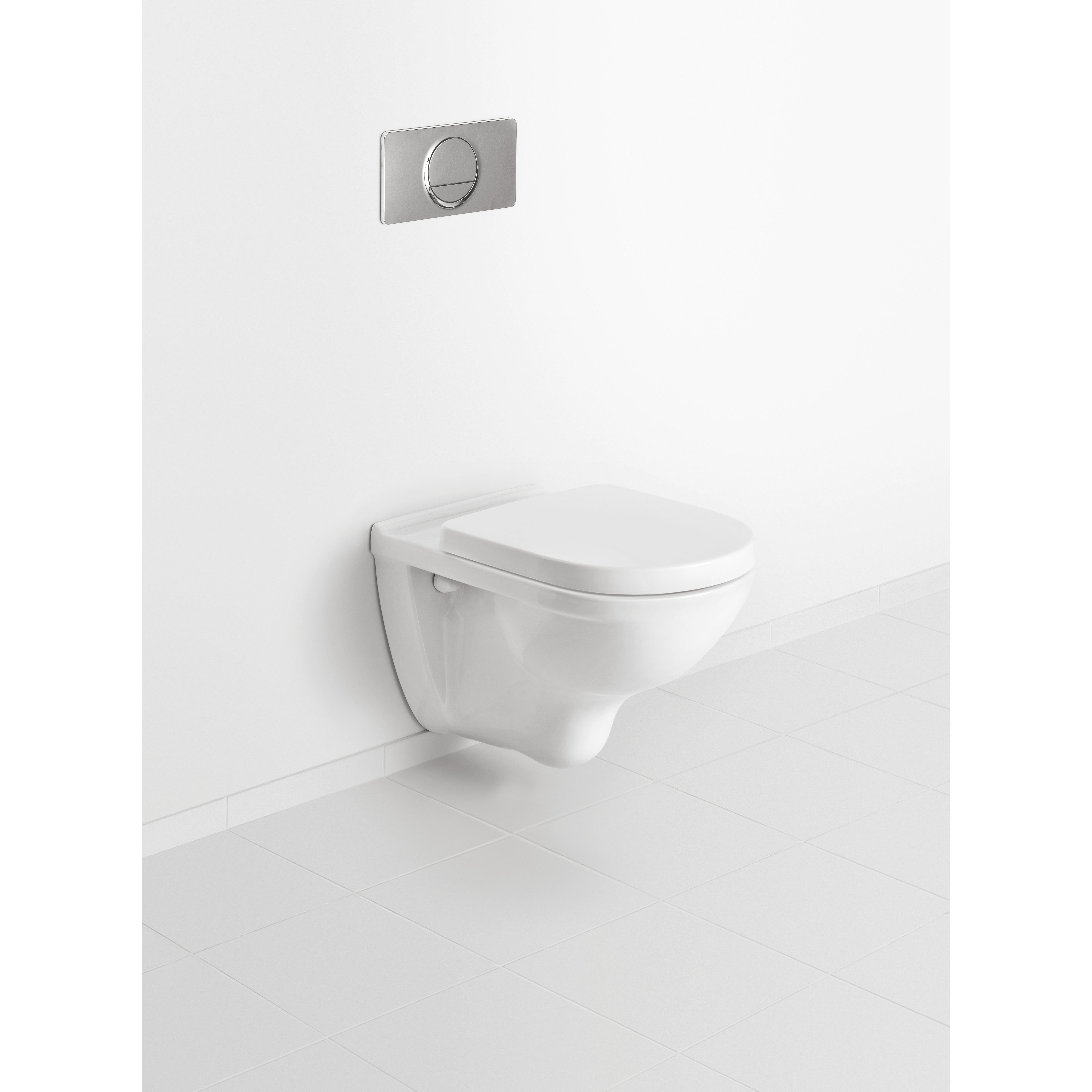 Vägghängd Toalettstol Villeroy & Boch O.novo Kantig