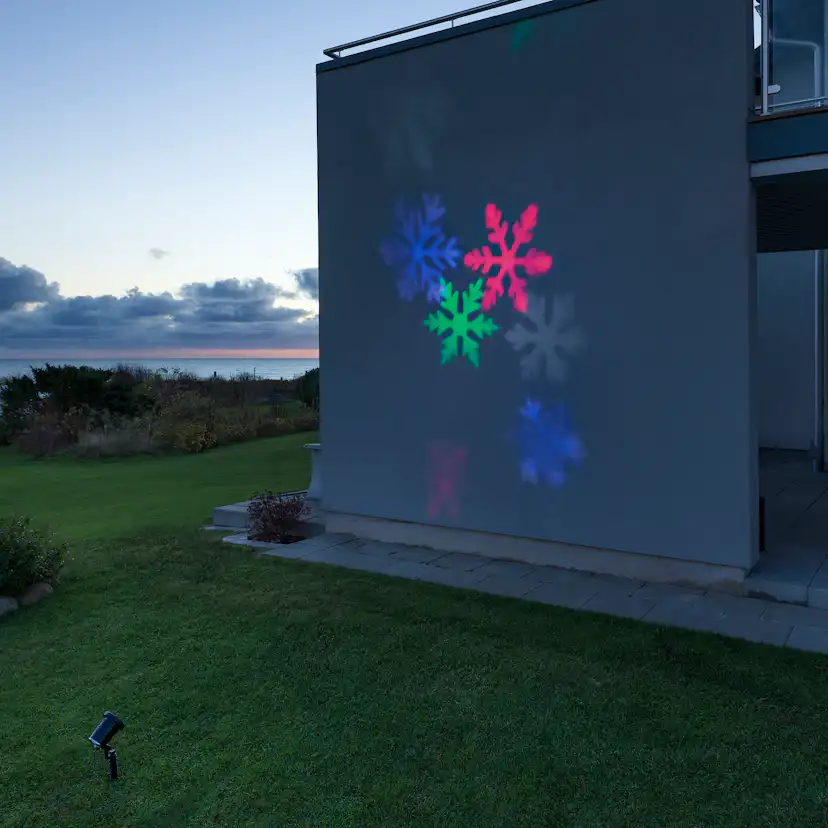 LED-lampa Gnosjö Konstsmide Snöflinga LED