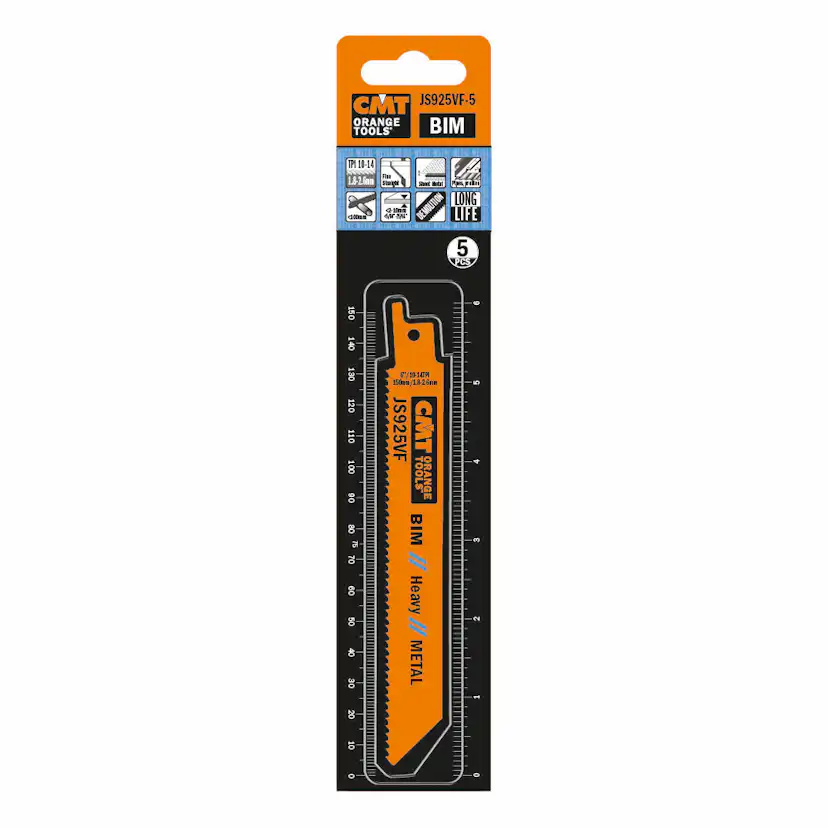 Tigersågblad CMT Orange Tools Metall 150mm BIM Heavy 5 st JS925VF-5