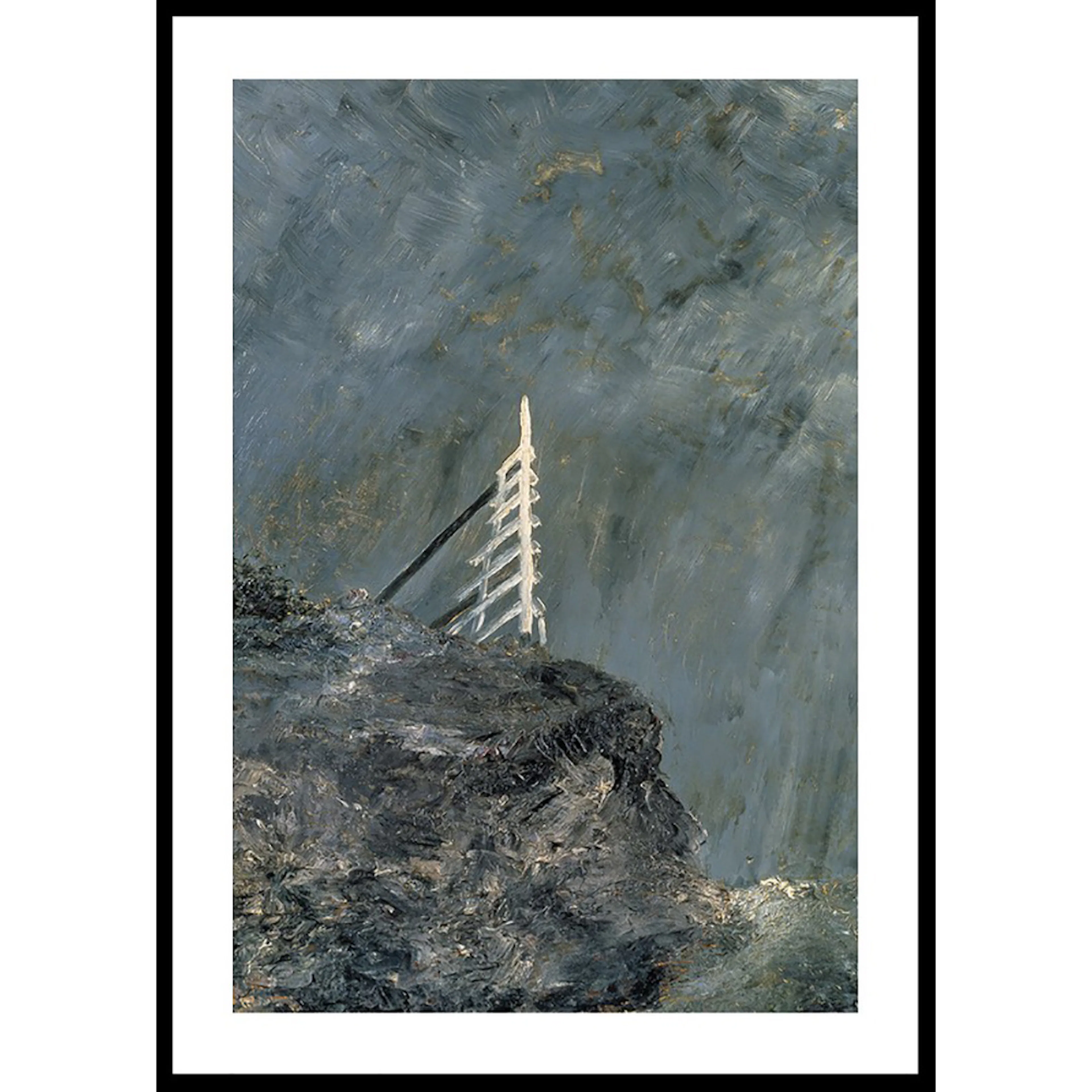 Poster Gallerix Vita Märrn II By August Strindberg