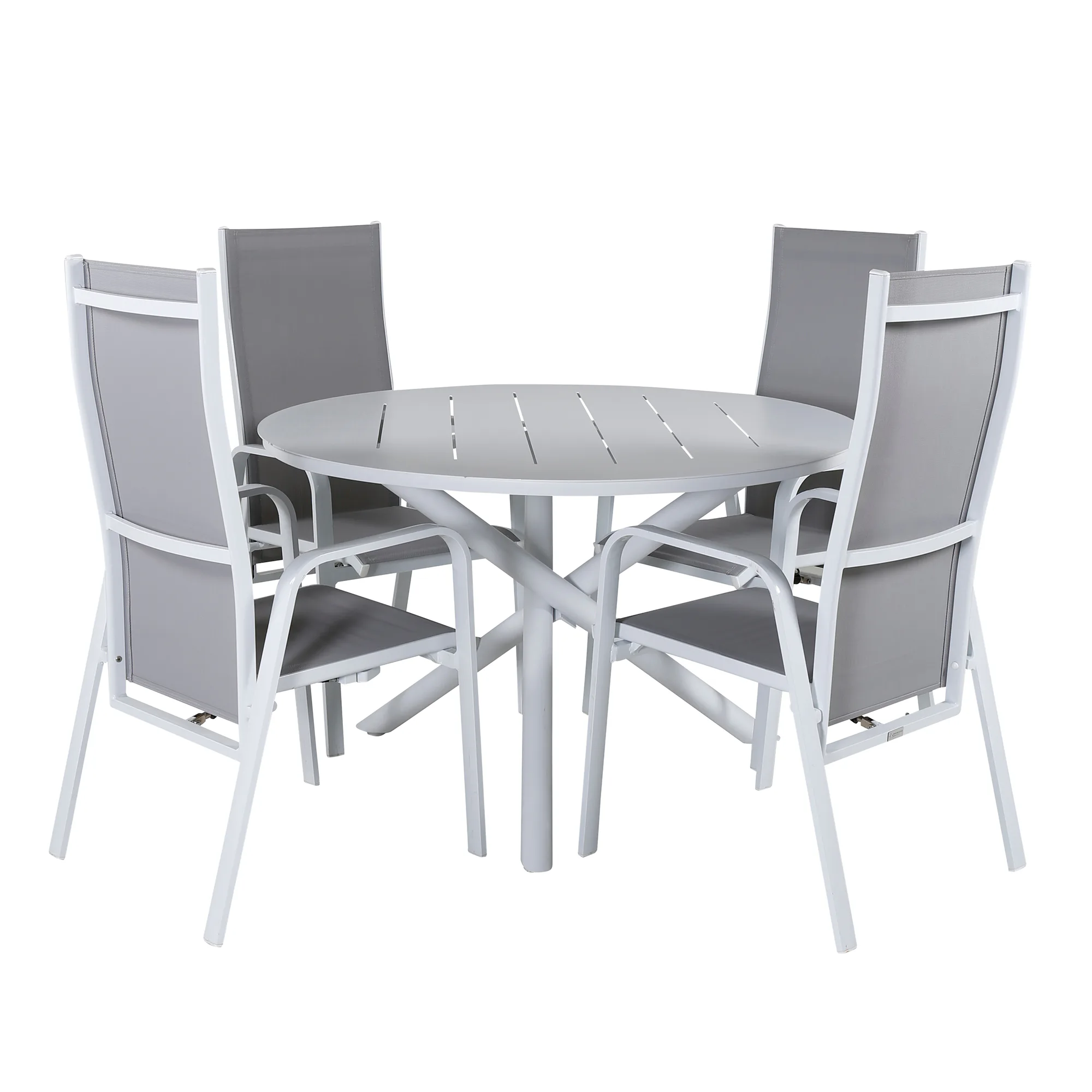 Matgrupp Venture Home Ande med 4 Cubb Recliner Matstolar
