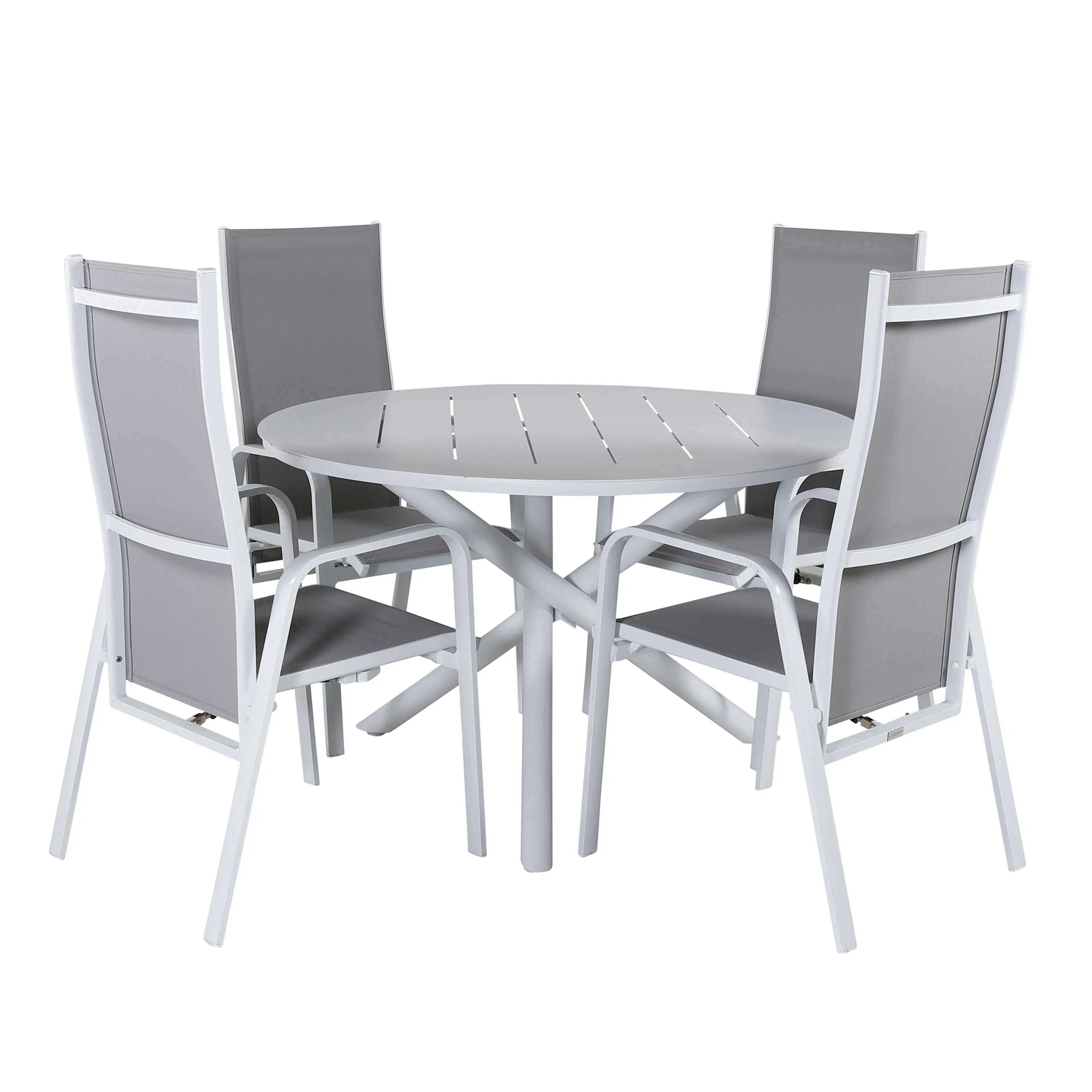 Matgrupp Venture Home Ande med 4 Cubb Recliner Matstolar
