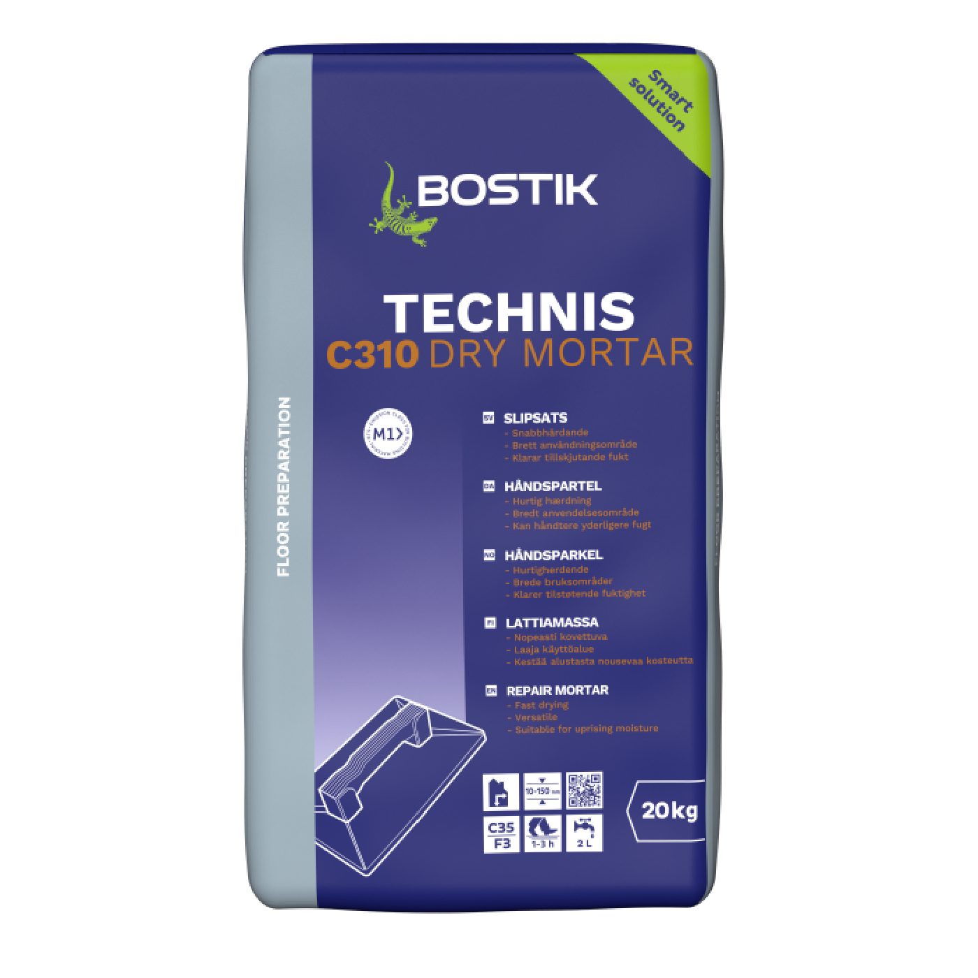 Spackel Bostik Technis C310 Dry Mortar 20 kg