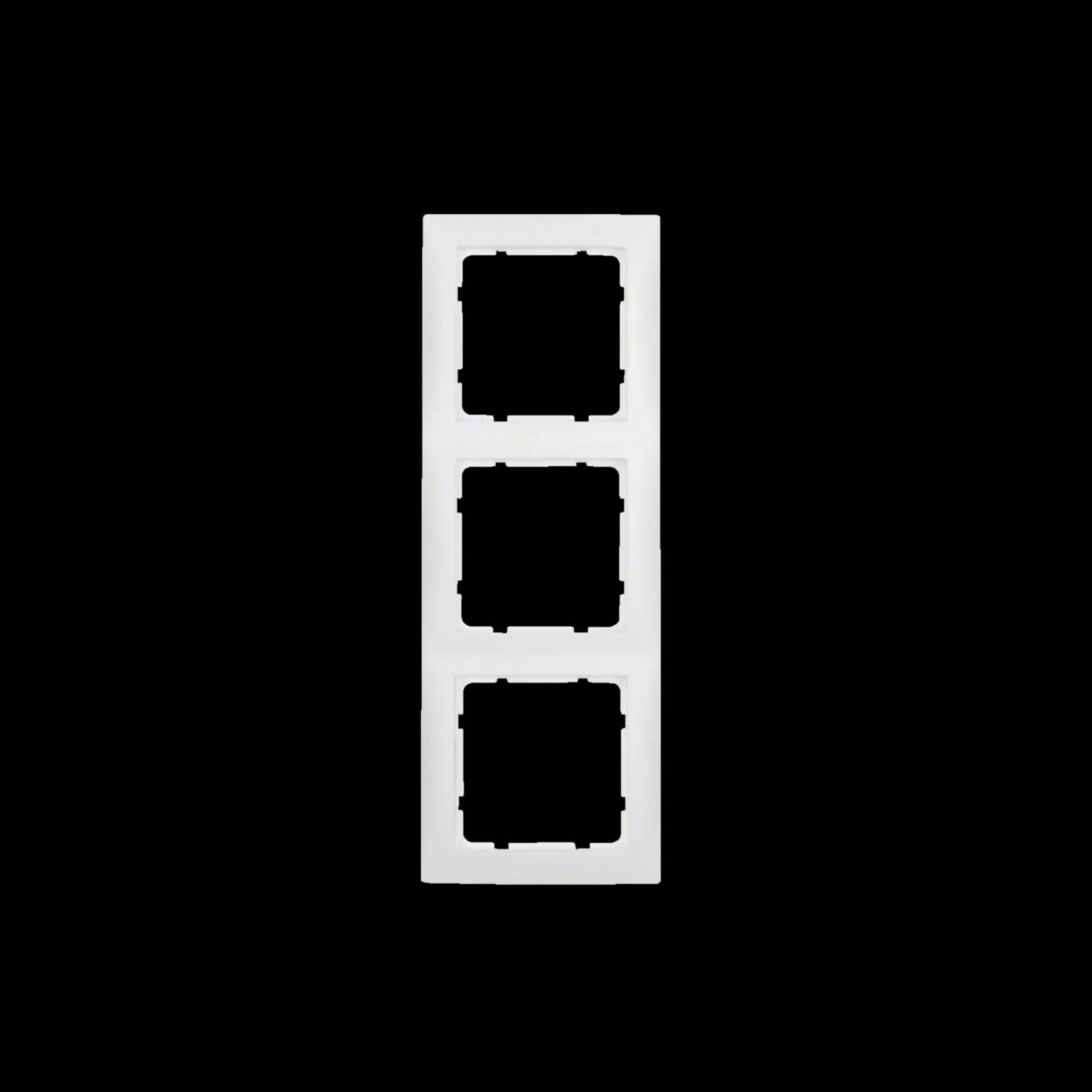 Kombinationsram Hager 3-fack i Plast S.1