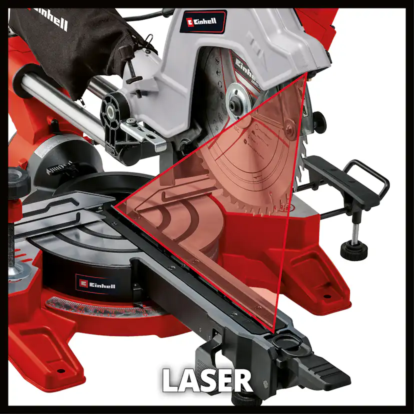 Glid-geringssåg Einhell TE-SM 10 L Dual