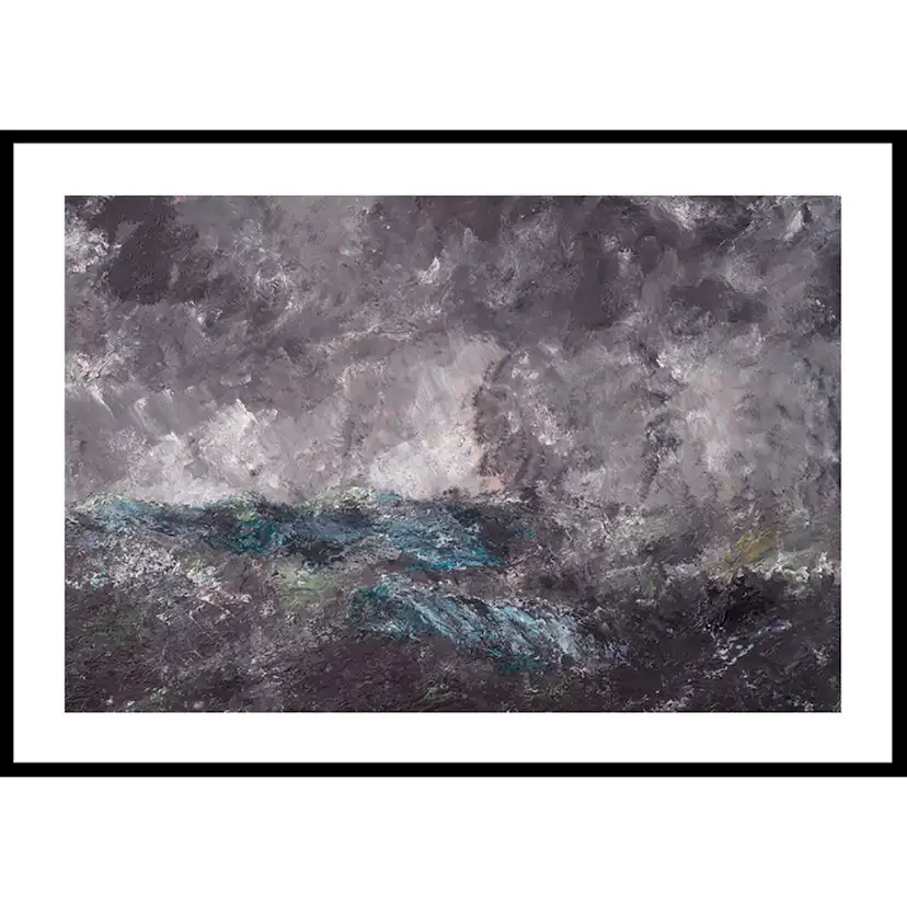 Poster Gallerix Oväder i Skärgården By August Strindberg