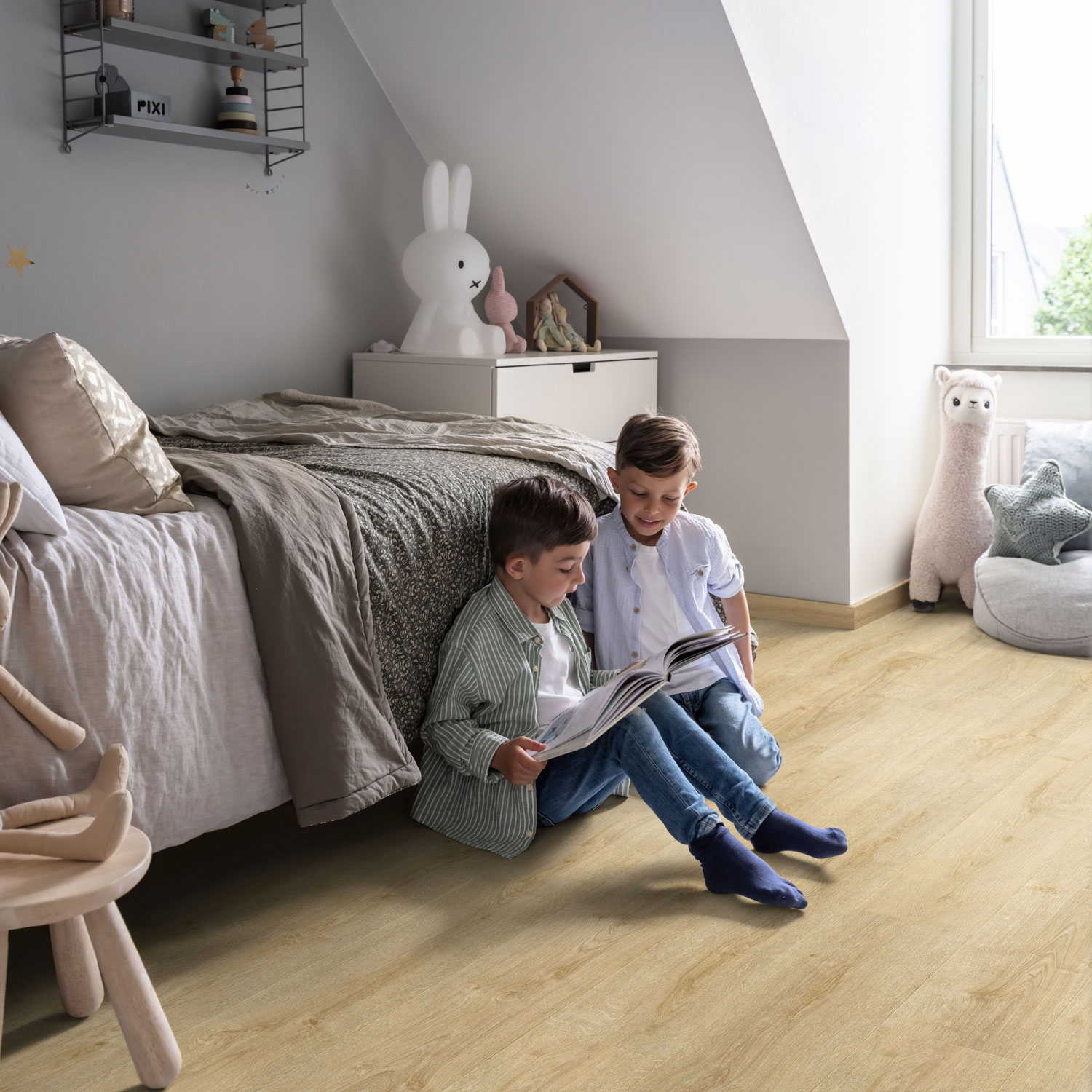 Vinylgolv Pergo Glomma Pad Pro Greige Irish Oak