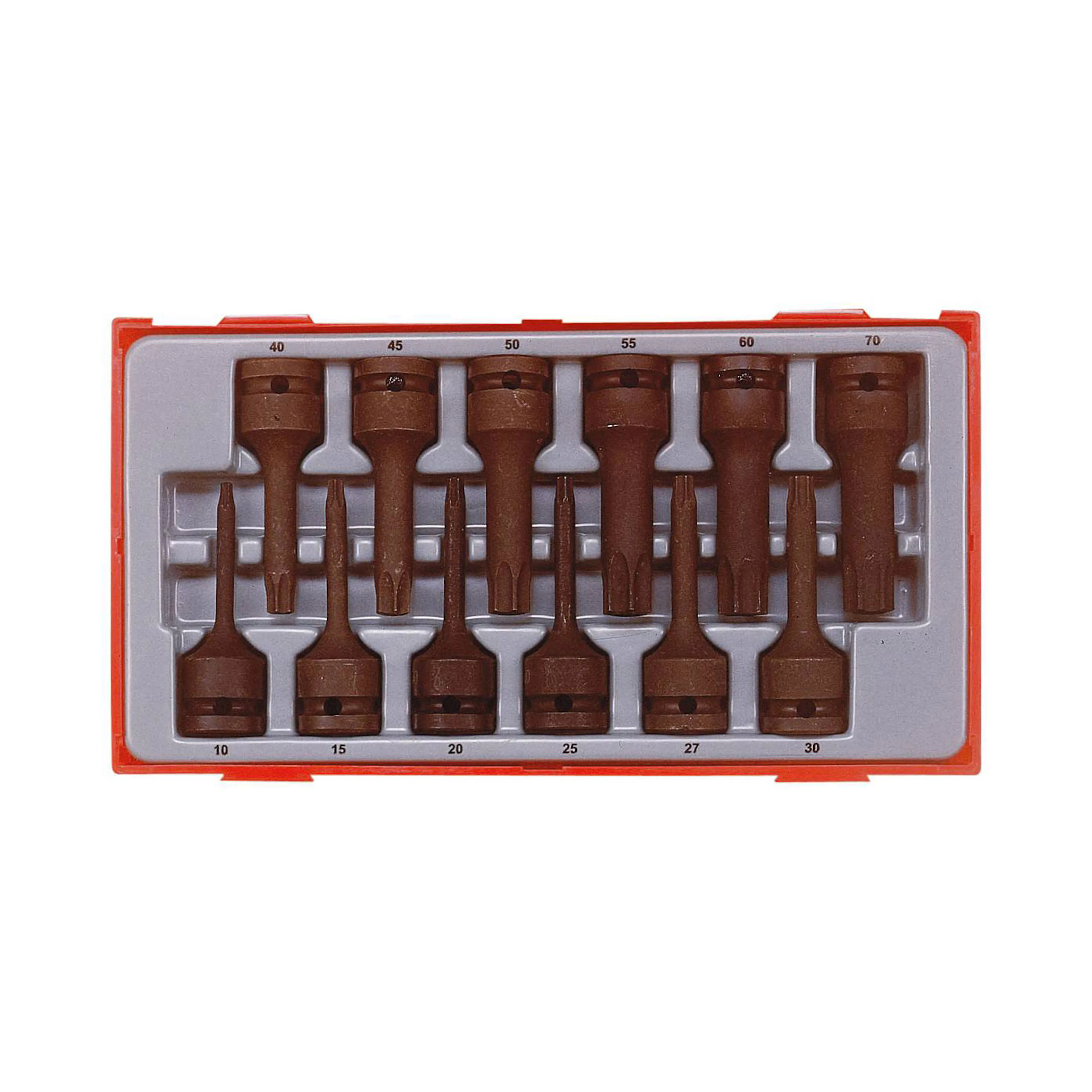 Krafthylsbitssats 12 delar TX Teng Tools TT9212TX