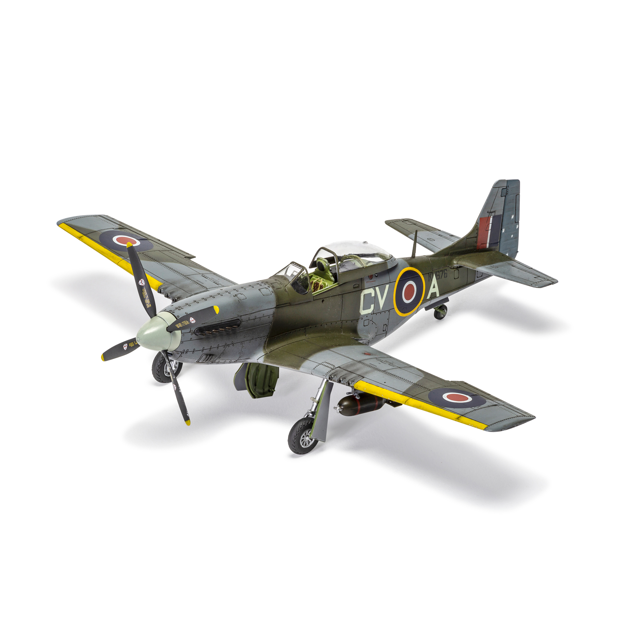 Modellbyggsats Airfix 1:48 North American Mustang Mk.IV/P-51K