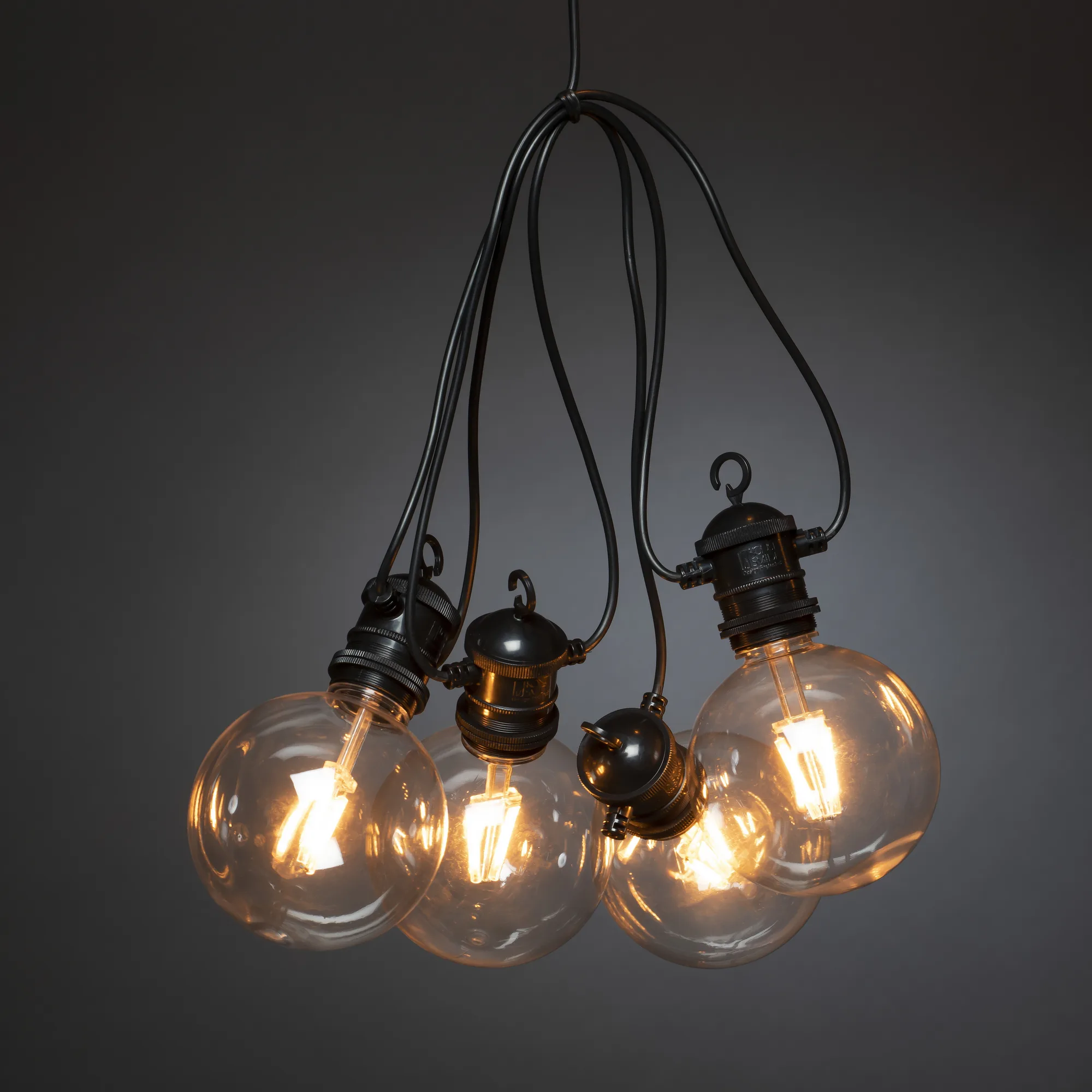 Tilläggsslinga Gnosjö Konstsmide E27 10 Amber LED