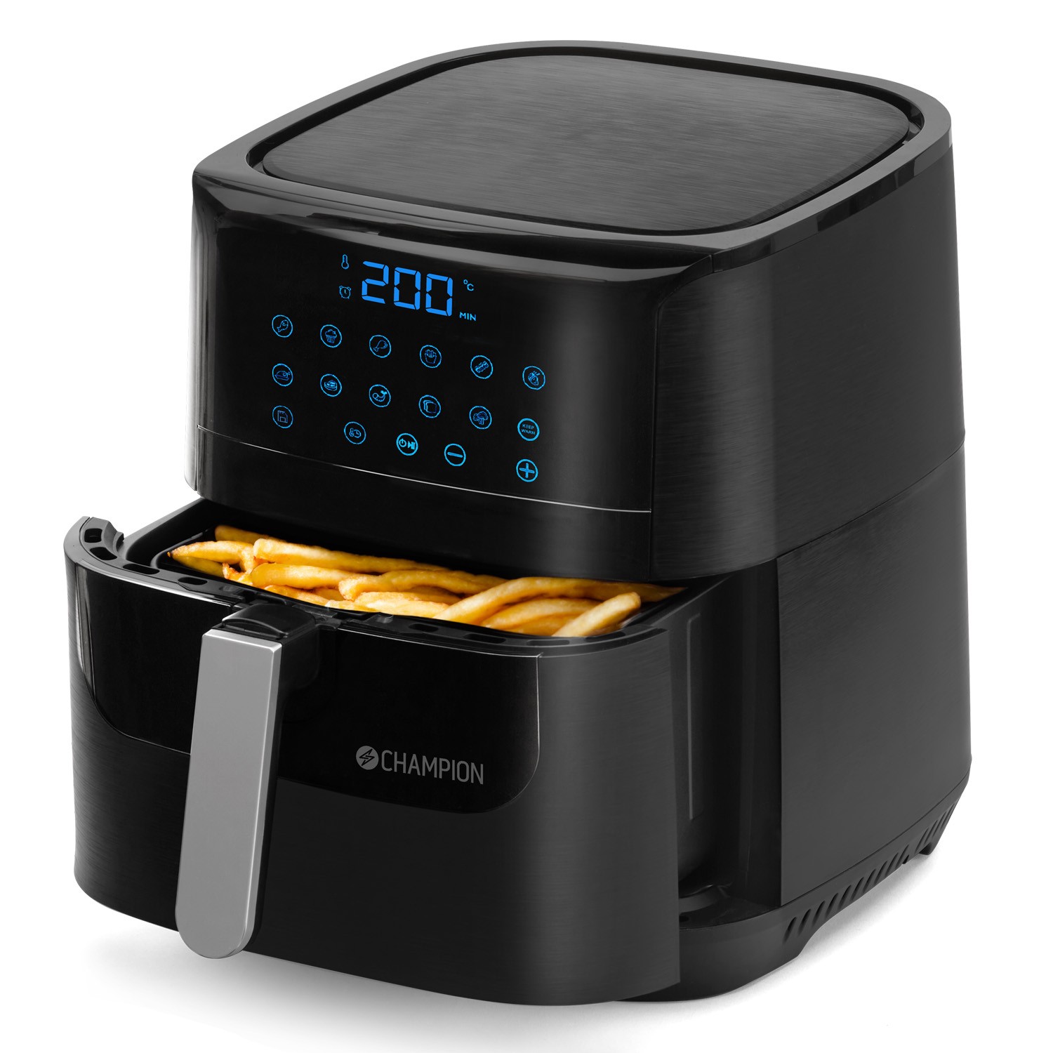 Air Fryer Champion XL Ceramic 5,5L 1800W AF600 Svart