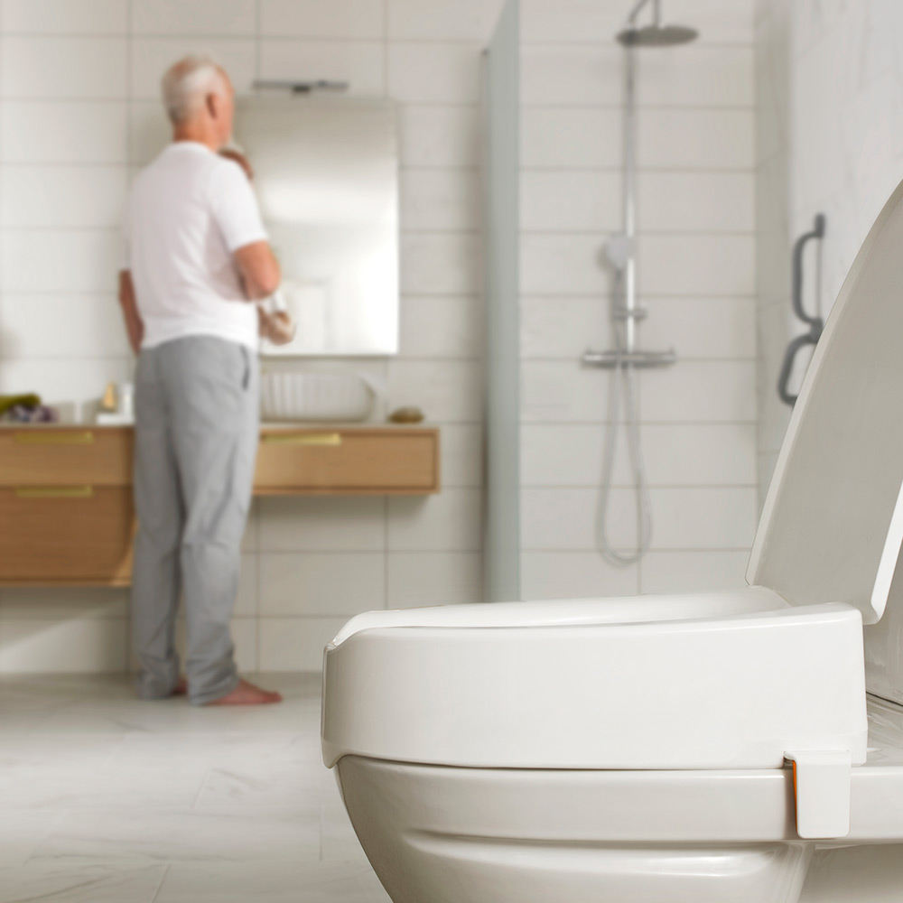 Toalettförhöjare Etac My-Loo Med Kantstopp & Lock