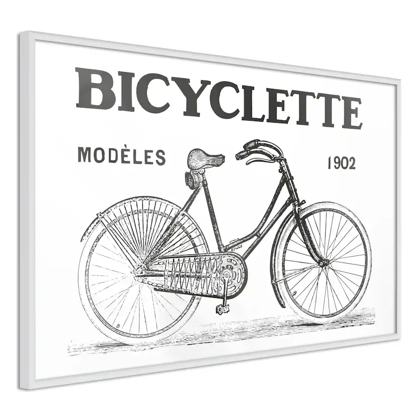Poster Artgeist Affisch Old Bike
