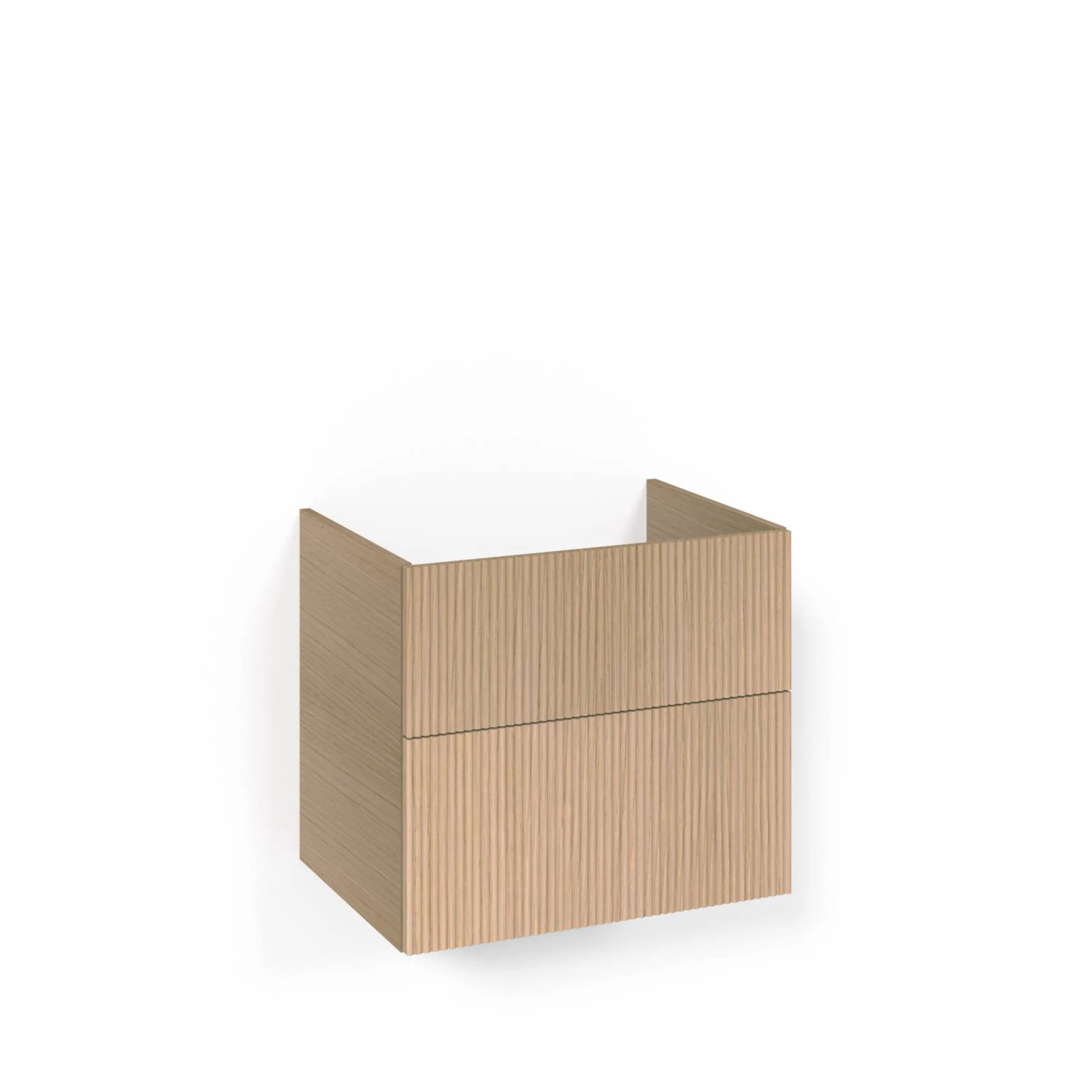 Crown Udel 60x45 Lj.Ek 2L Li Bredd: 600,  Ljus Ek, Handtag: Nej, 600x450 mm