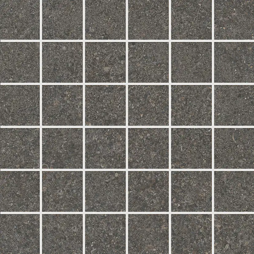 Mosaik Ceramiche Keope Suite Antracitgrå 5x5 cm Matt