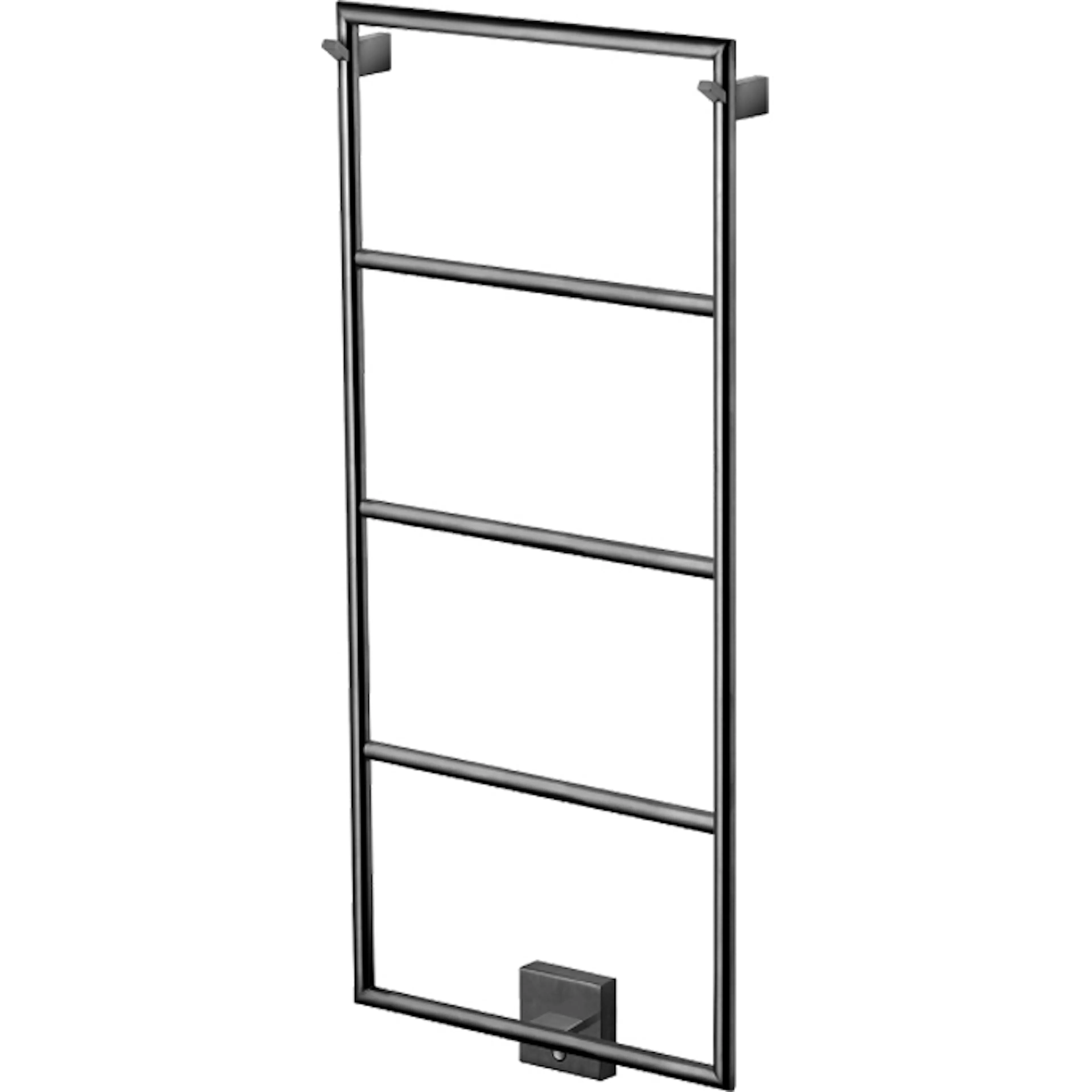 Handdukstork Tapwell TW800-400 Brushed Black Chrome