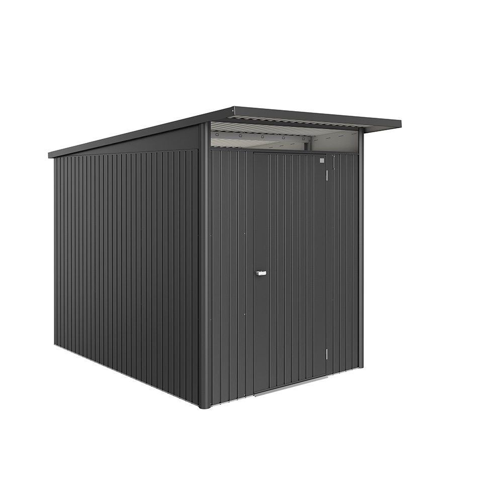 Redskapsbod Biohort Avantgarde Eco A3 Metallic Mörkgrå Standarddörr