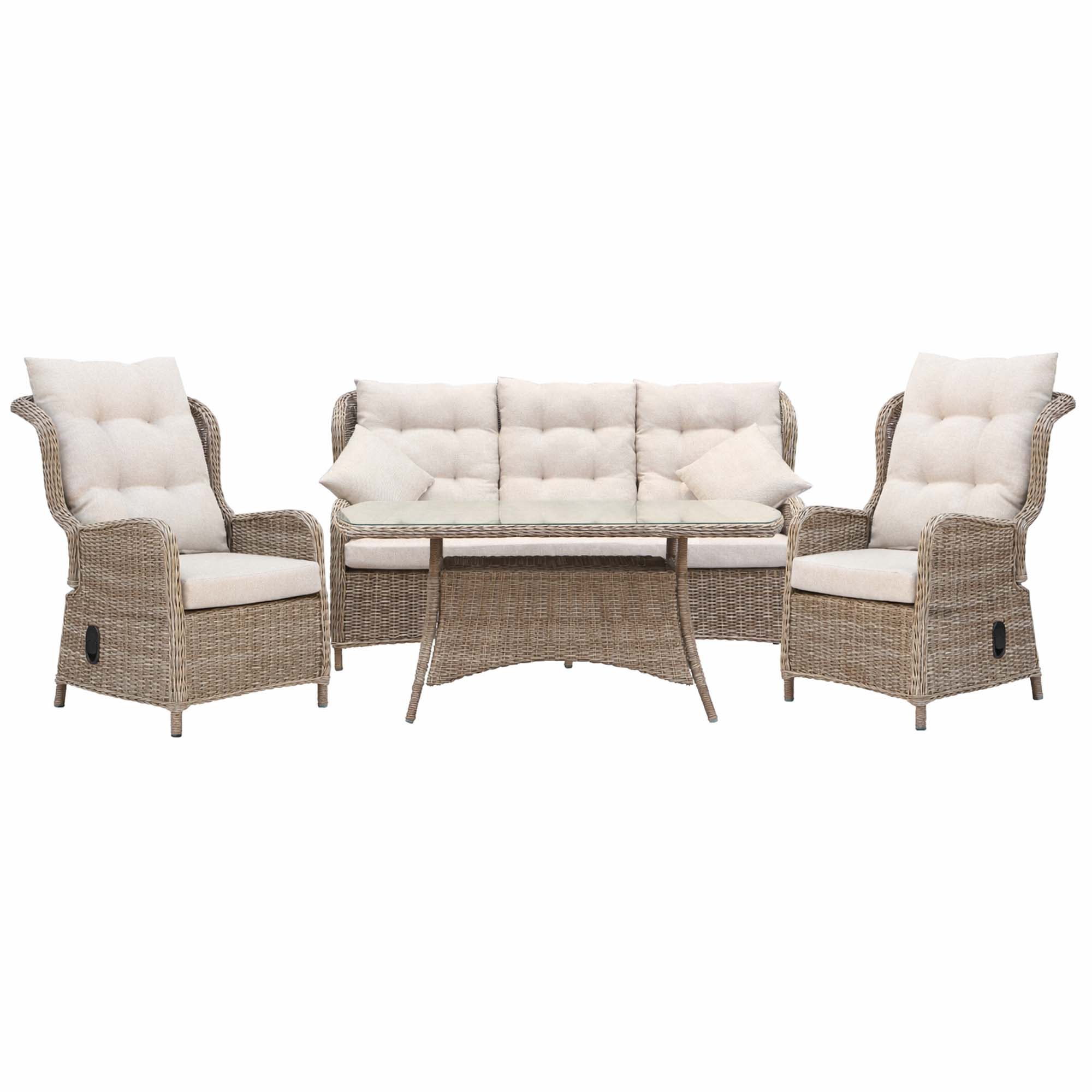 Matgrupp Utomhus Baltic Garden Orleans recliner-lounge