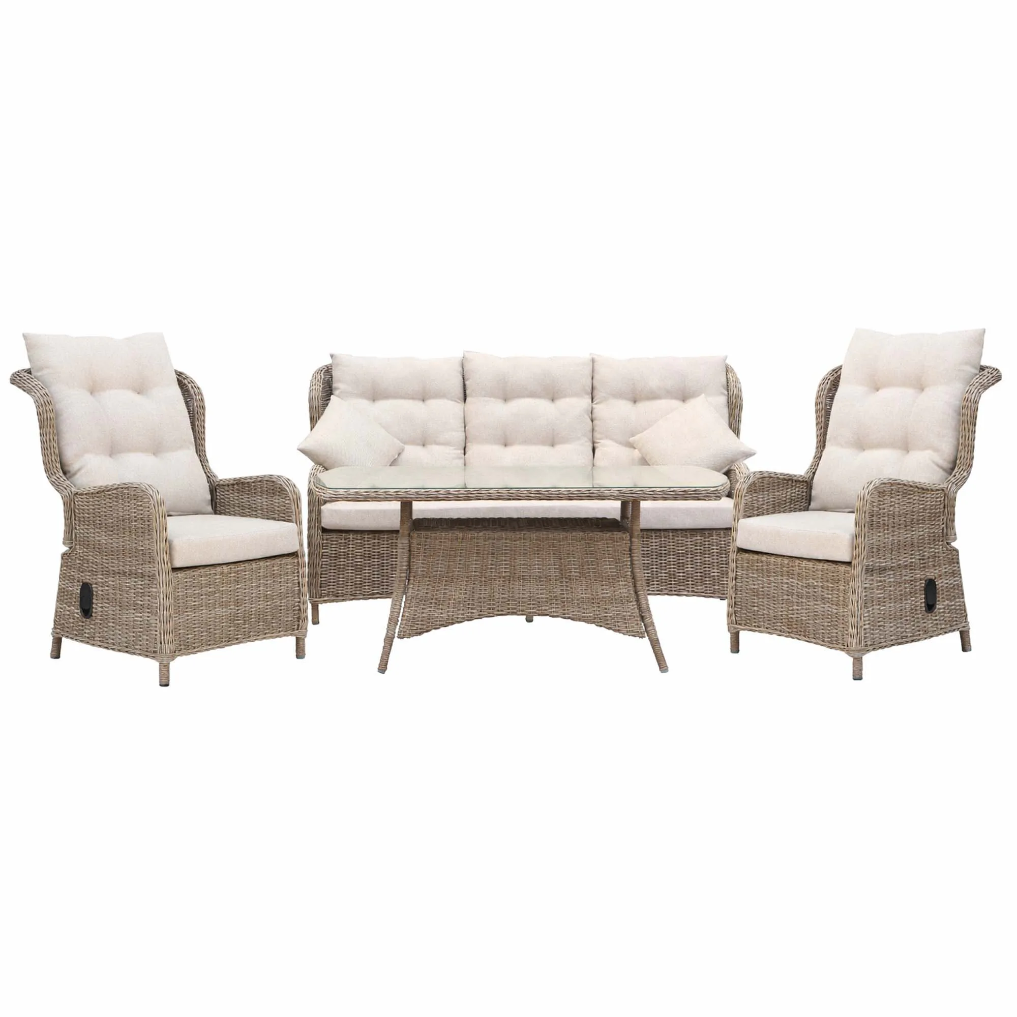 Matgrupp Utomhus Baltic Garden Orleans recliner-lounge