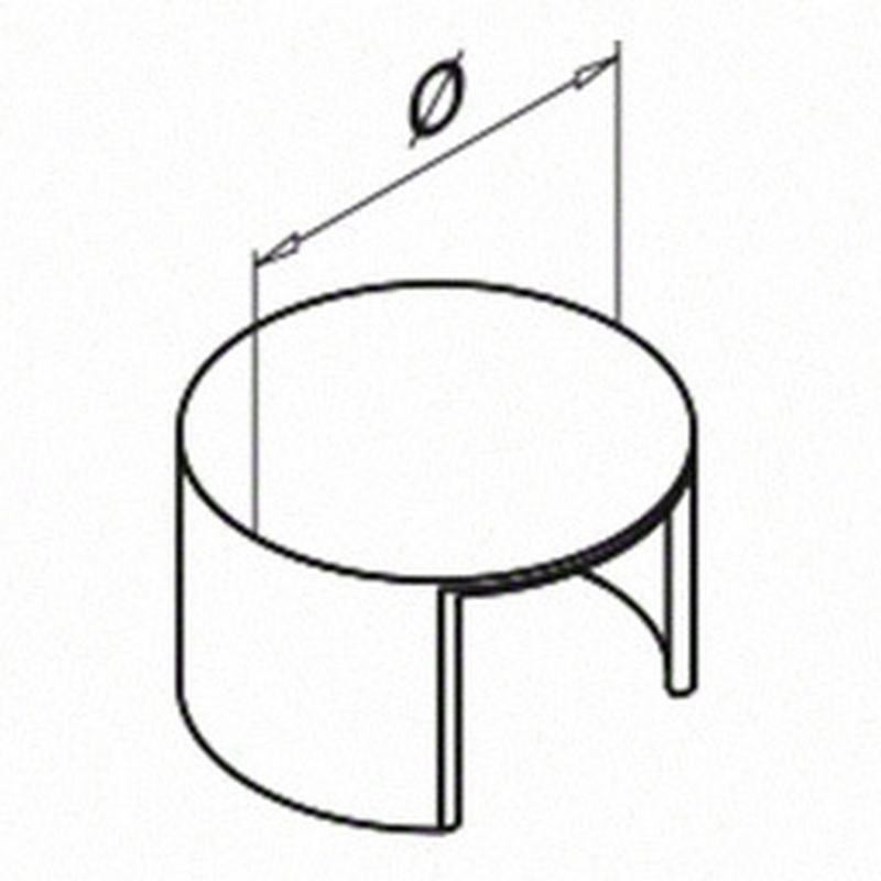 Ändknopp Herrljunga Ledstångsfabrik Överliggare Inomhus