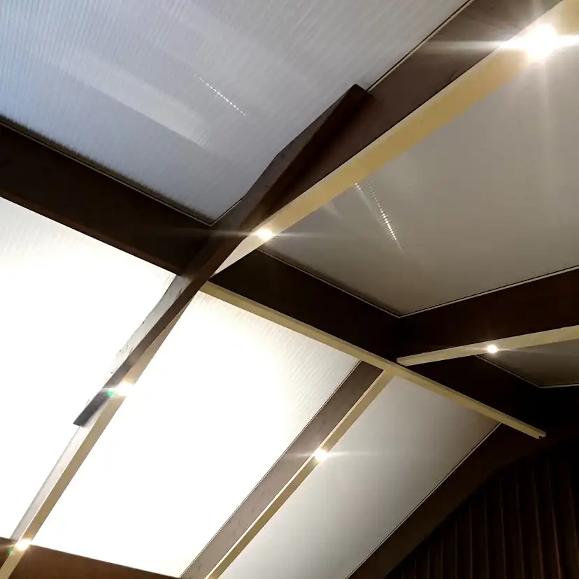 Integrerad LED-Belysning Landskap för Uterumsstomme Glimma