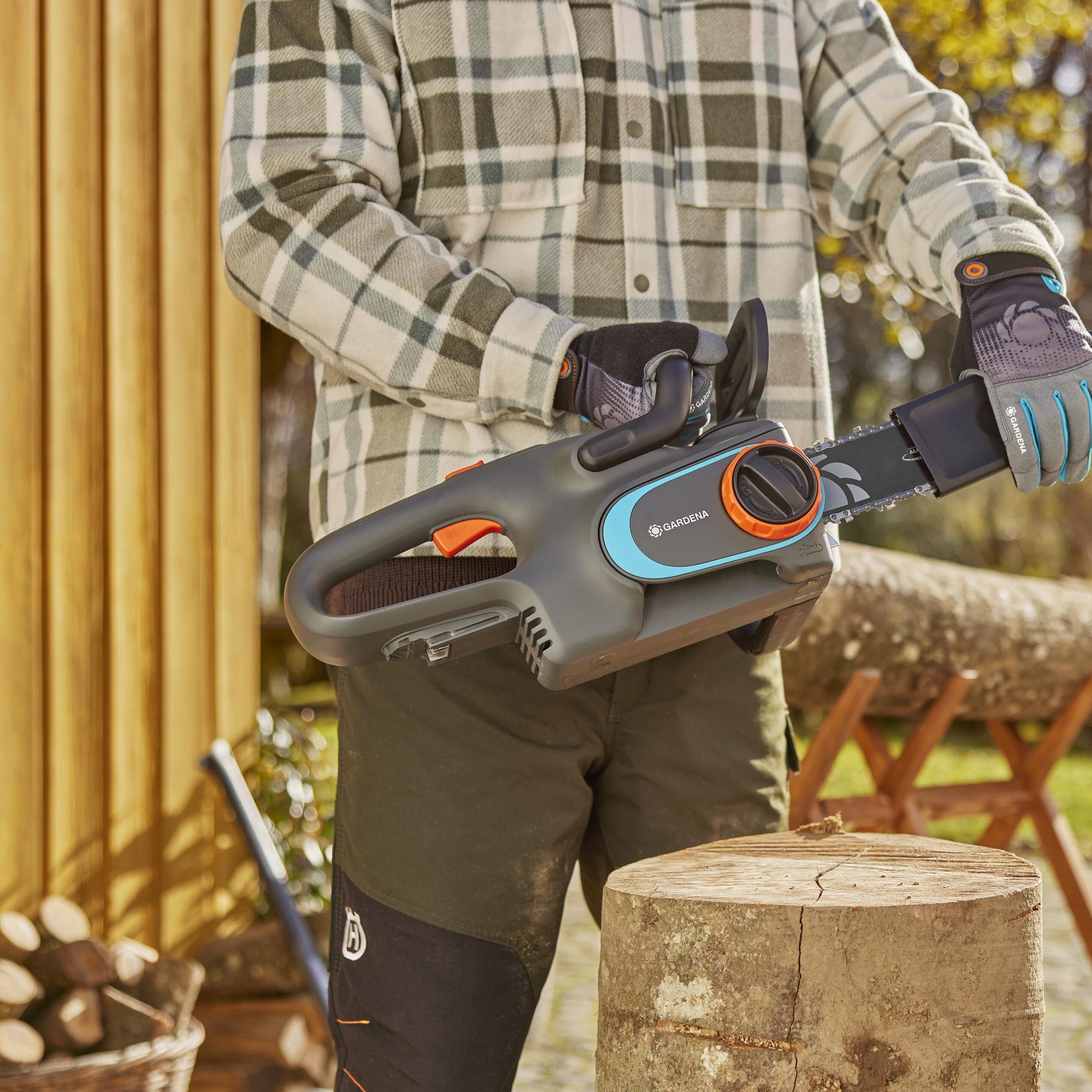 Grensåg Gardena PowerSaw 250/18V P4A Set