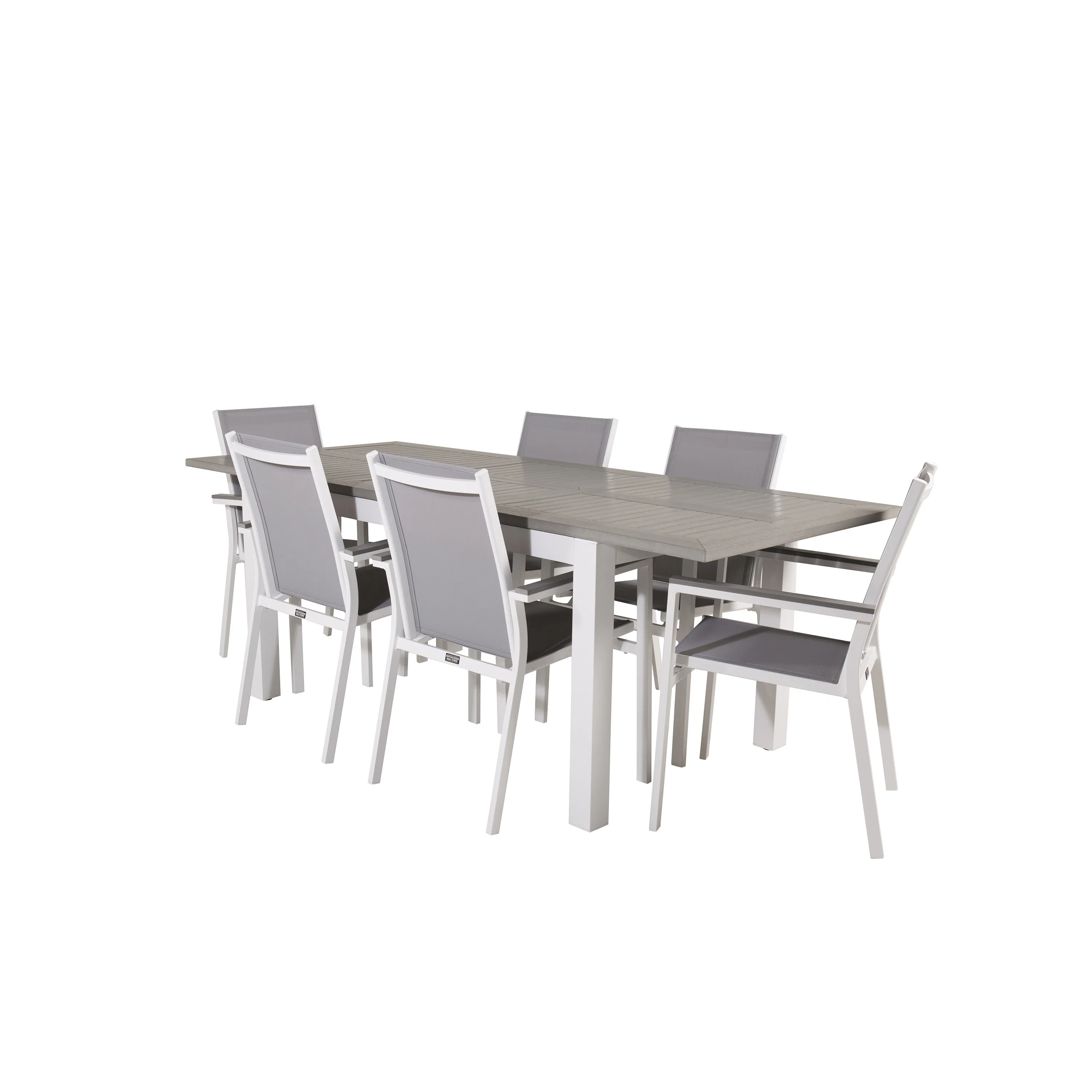 Matgrupp Venture Home Aleyna 160/240 med 6 Pincy Stolar