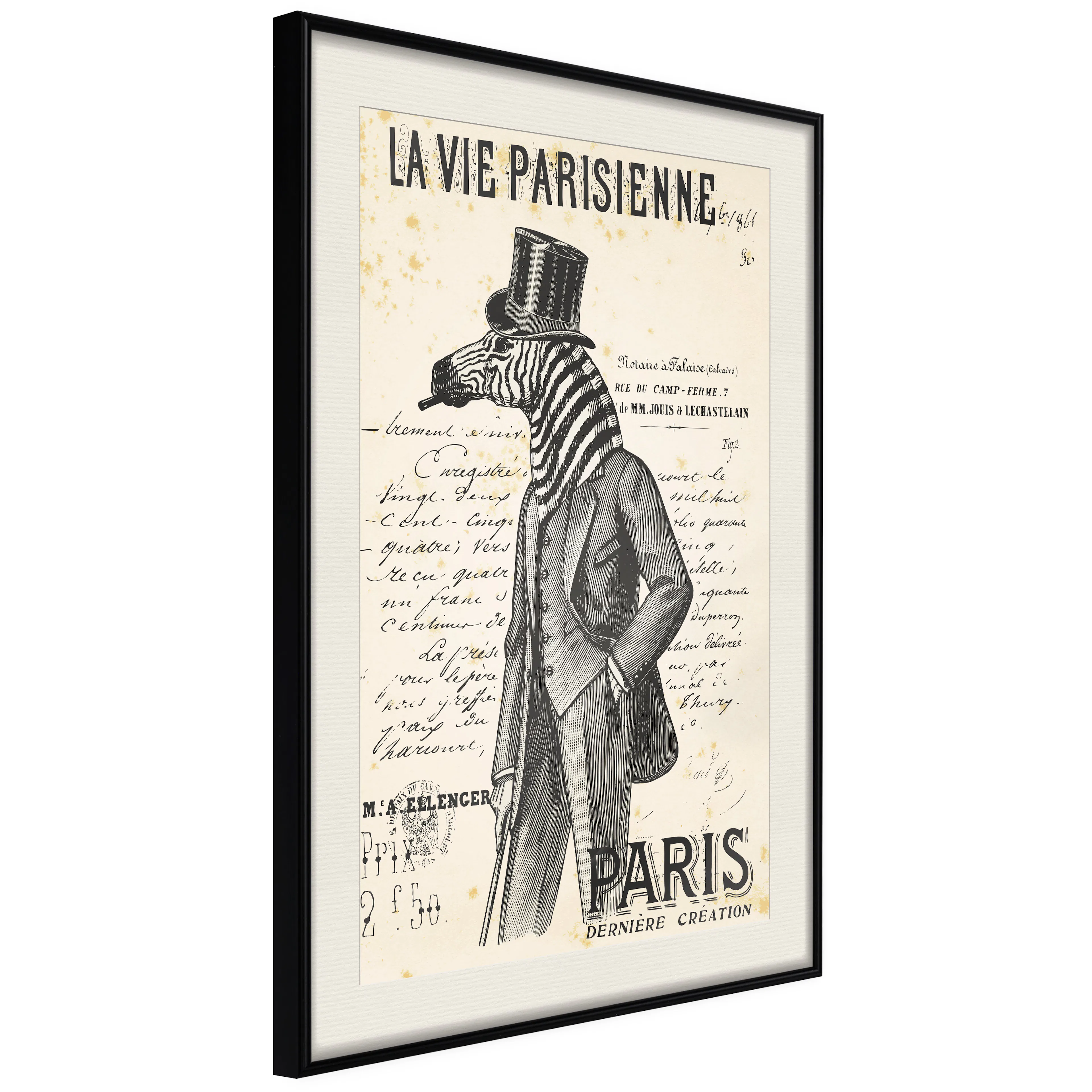 Poster Artgeist Affisch La Vie Parisienne