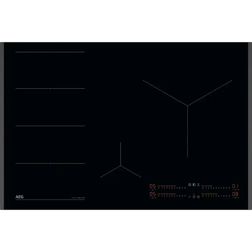 Induktionshäll AEG TI84IS00FB FlexiBridge 6000 - Svart med Hob2Hood och PowerBoost