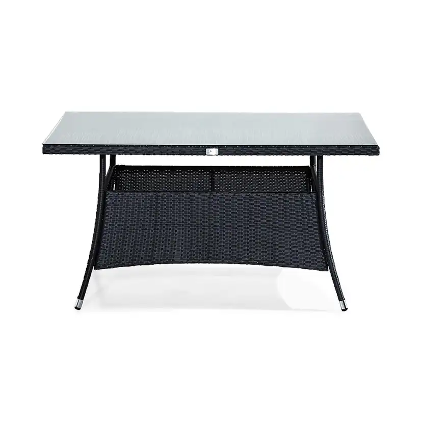 Thor Bord 140x90 cm Svart Svart