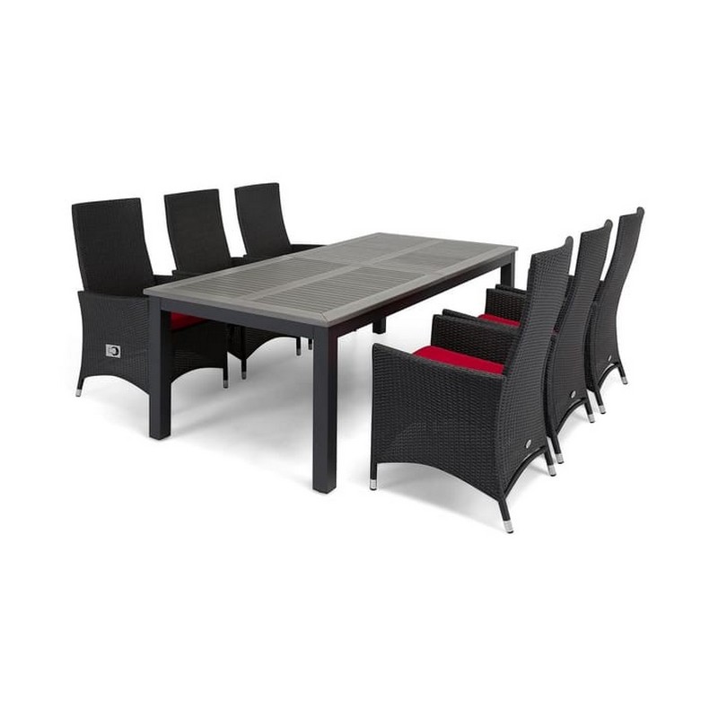 Sidobord Venture Home Grönvik Mocka