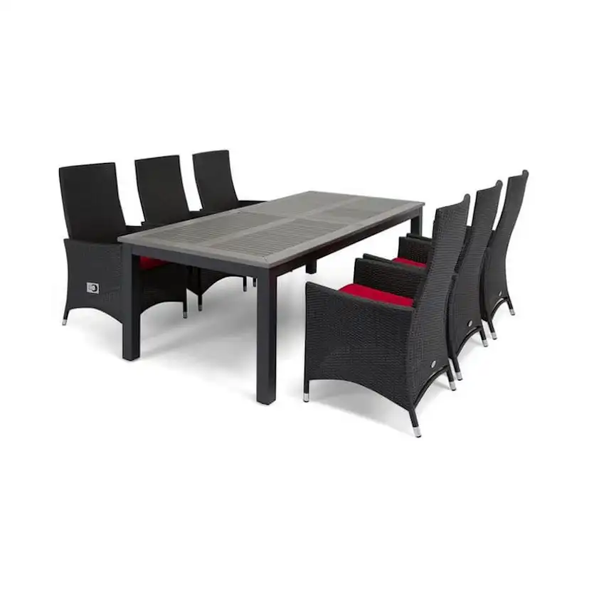 Sidobord Venture Home Grönvik Mocka