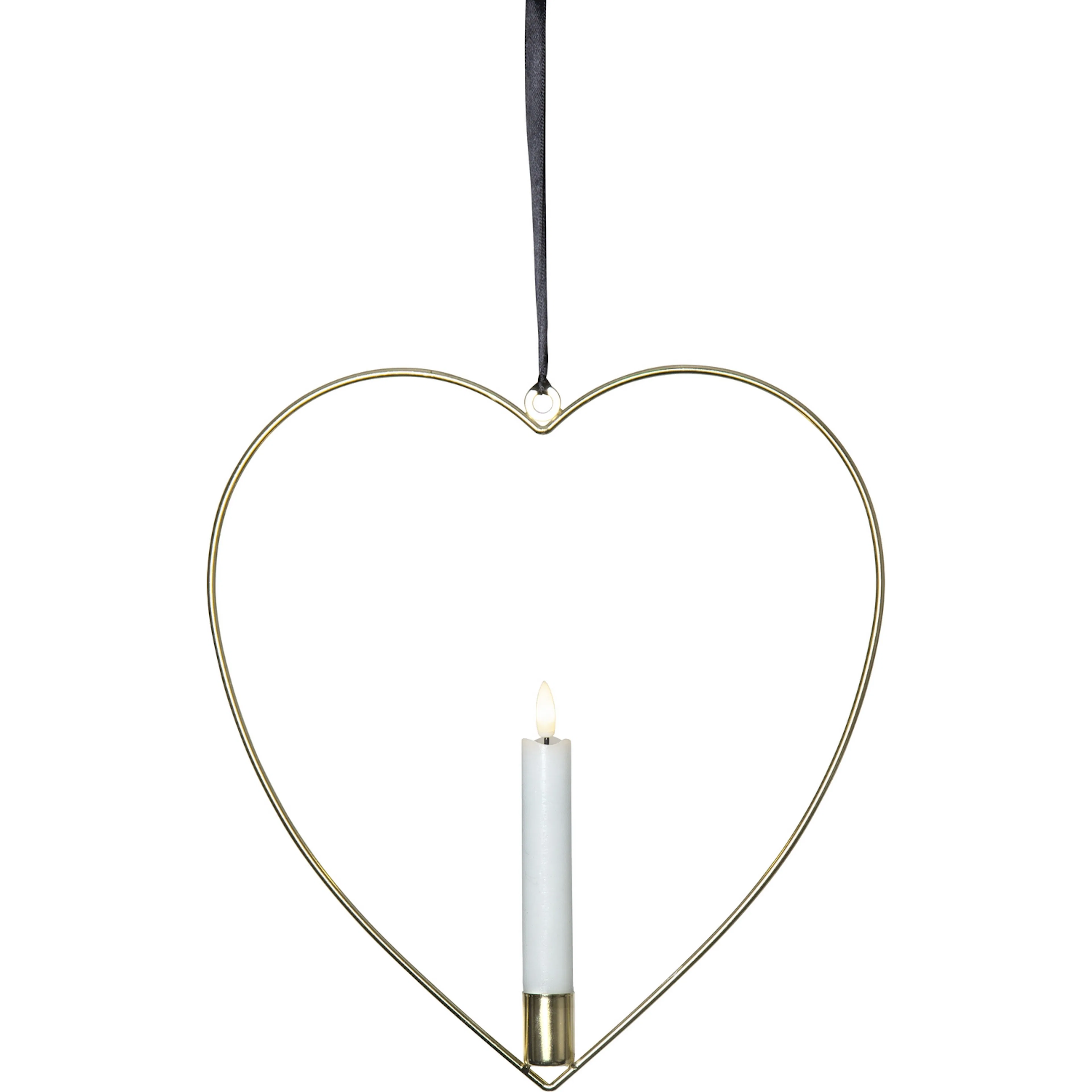 Inomhusdekoration Star Trading Flamme Heart Vägg