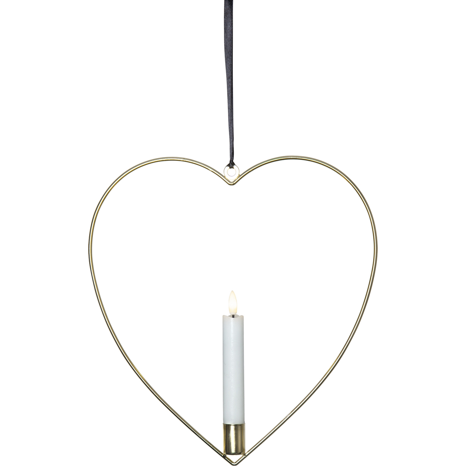 Inomhusdekoration Star Trading Flamme Heart Vägg