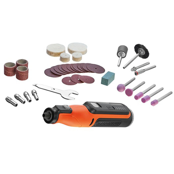 Multimaskin Black & Decker BCRT8I 7 2V Med 36 Tillbehör