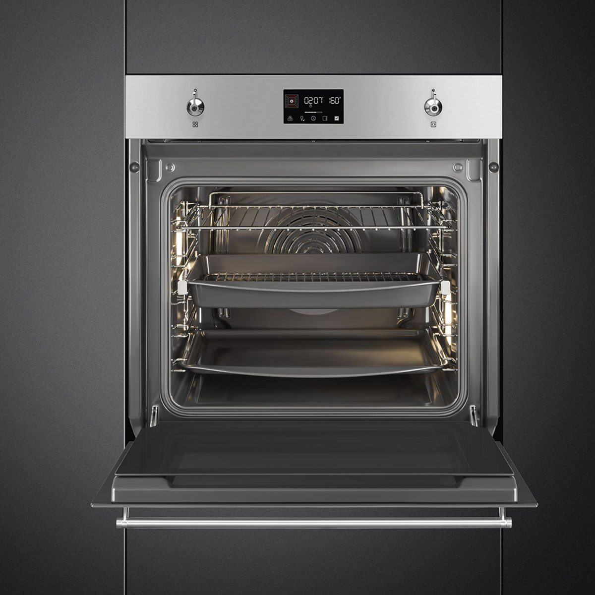 Inbyggnadsugn Smeg SO6302TX Classic