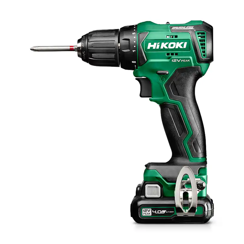 Borrskruvdragare Hikoki Power Tools DS12DD 4 Ah Med Batteri