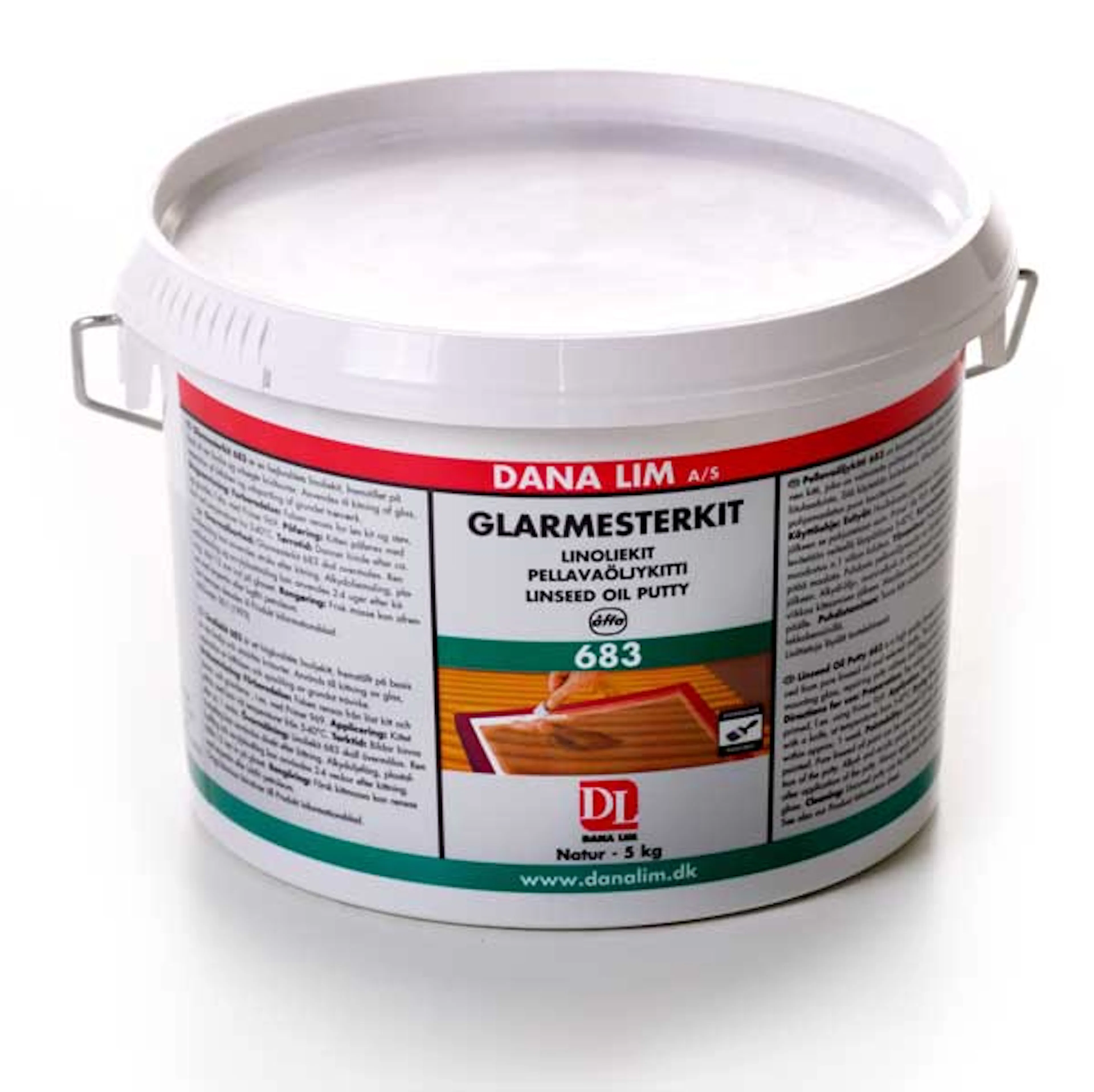 Linoljekitt Illbruck Dana Åffa 682 - 375 ml
