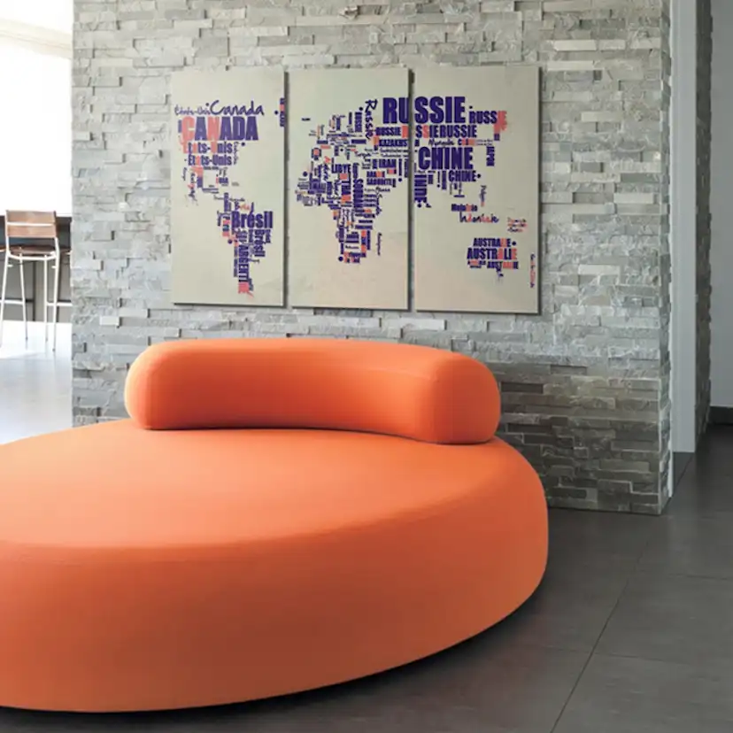 Tavla Arkiio Franska Resa Triptych