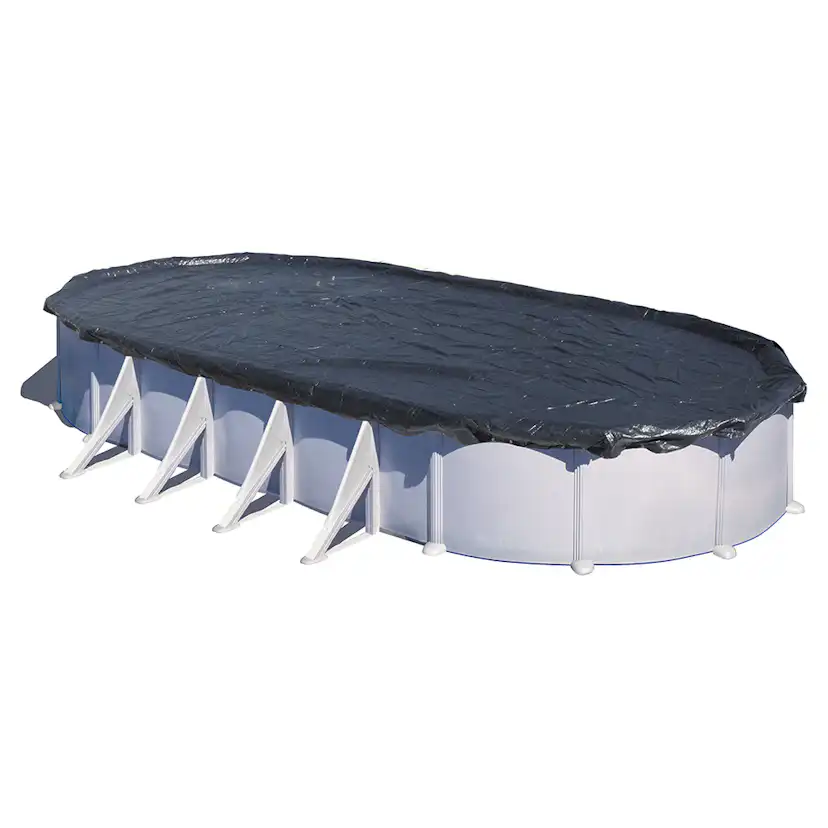 Poolöverdrag Gre Vinter För Oval Pool 610x375 cm