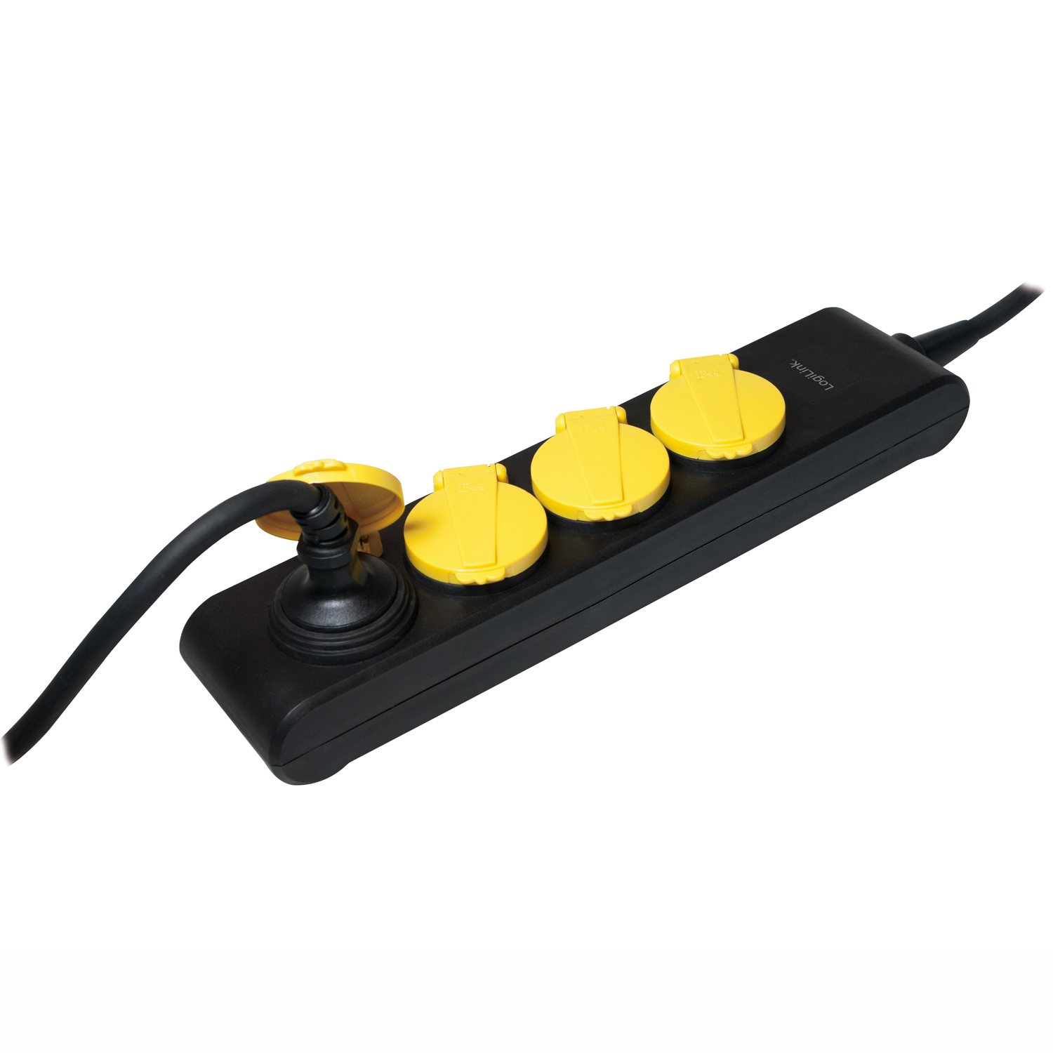 Grenuttag LogiLink 4-vägs Utomhusbruk IP44