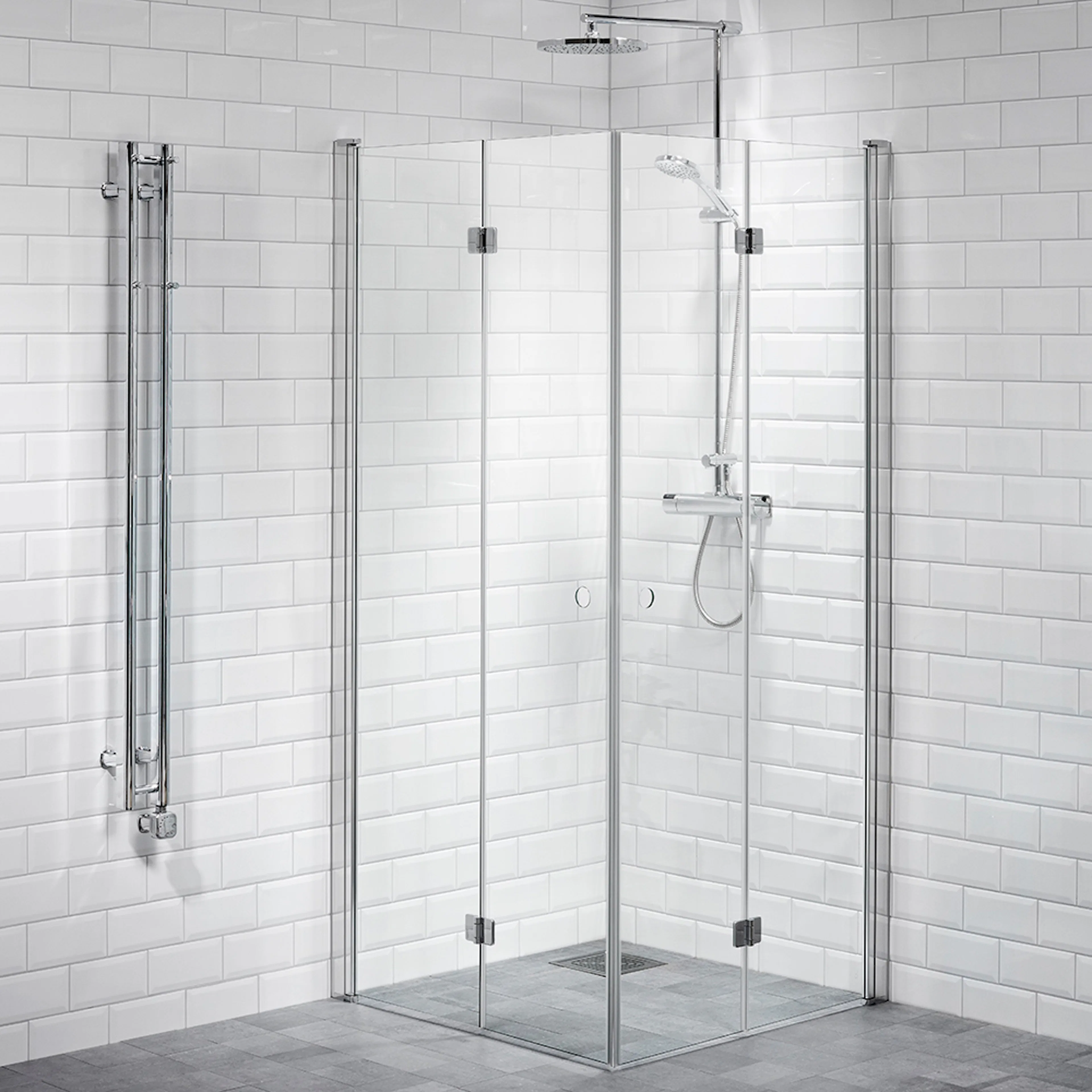 Duschhörn Alterna Lusso Vikdörrar